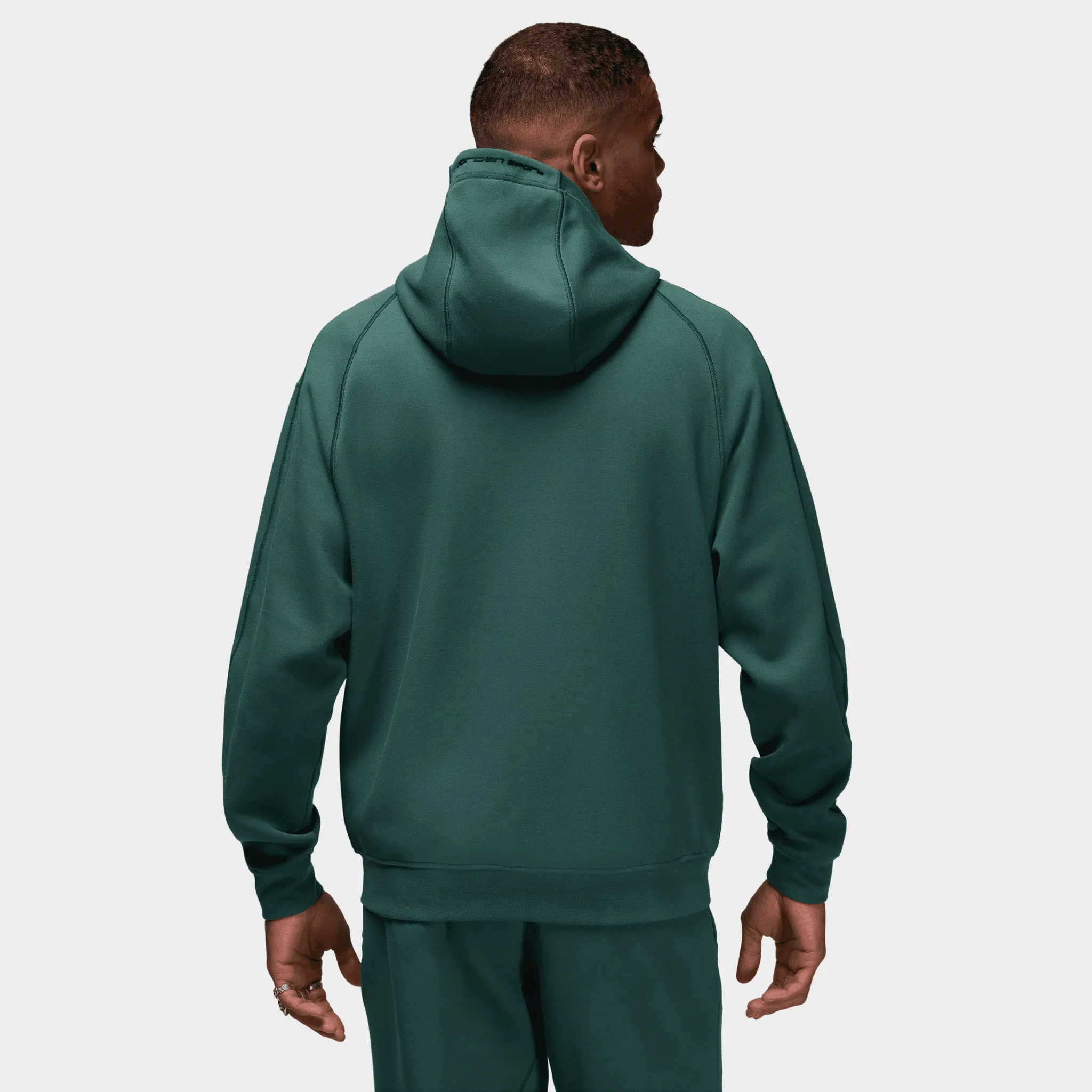 Jordan Dri-FIT Sport Hoop Full-Zip Hoodie Oxidized Green / White sold by JD Sports product image thumbnail 2
