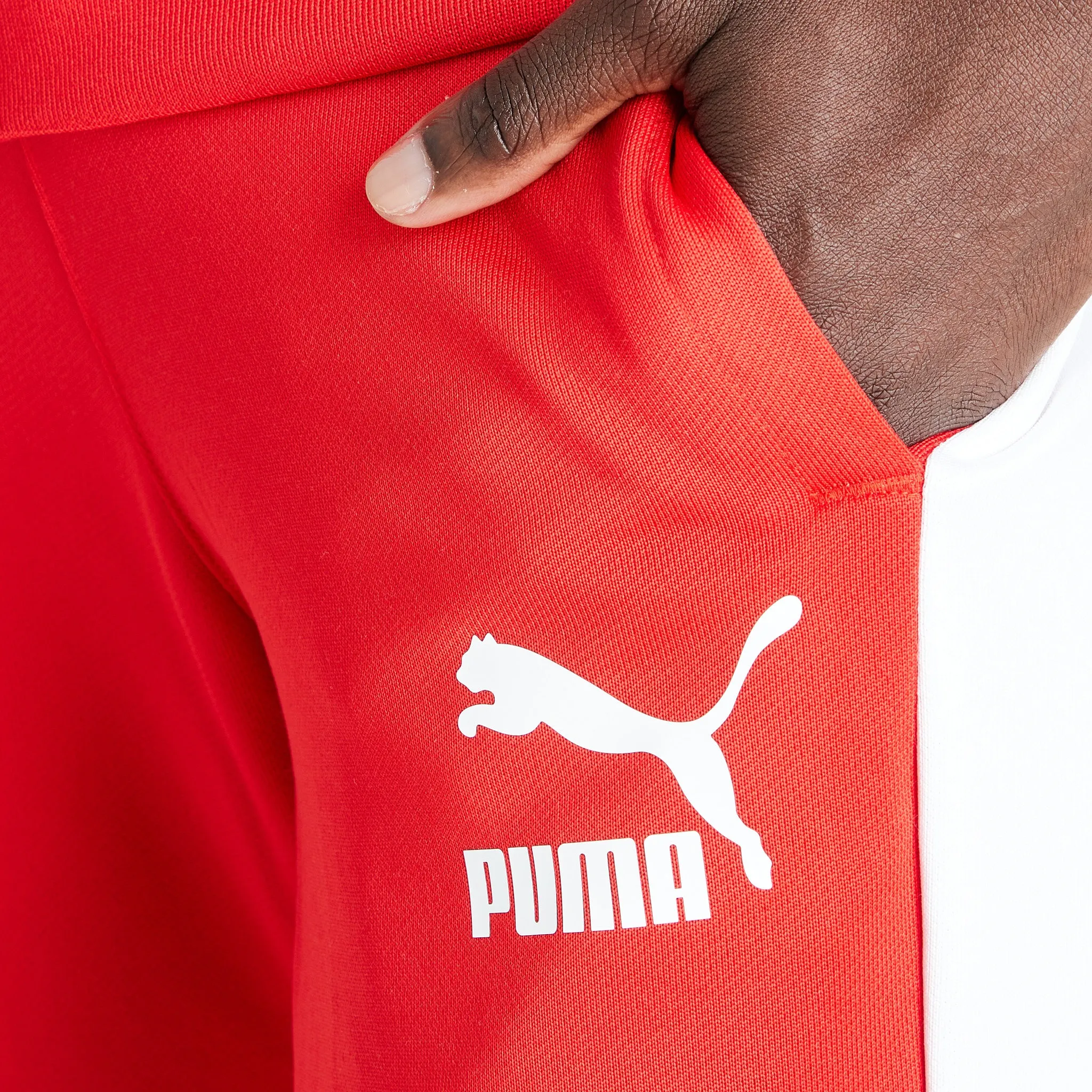 Puma Iconic T7 Track Pants PT / High Risk Red sold by JD Sports product image thumbnail 5