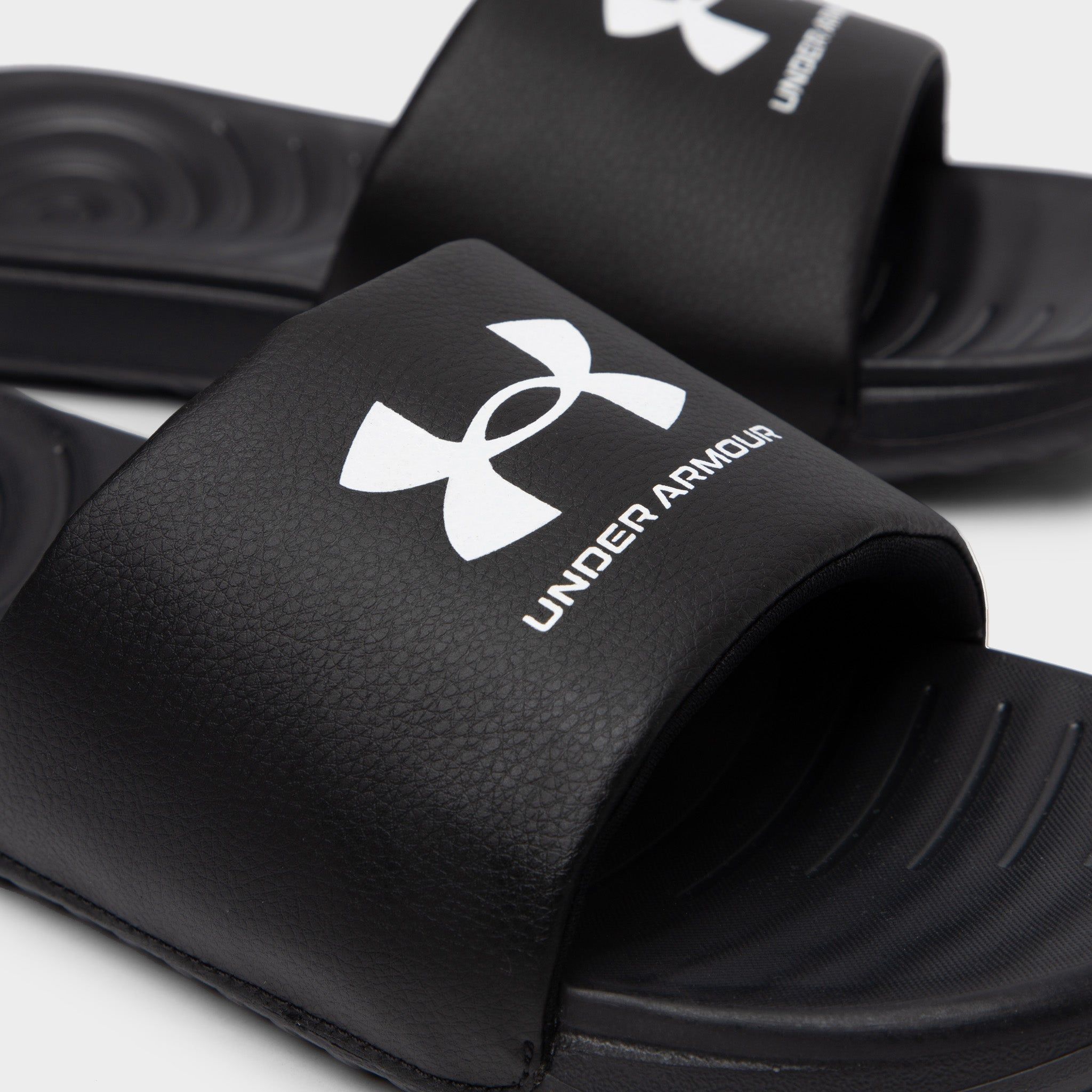 Under Armour Ansa Fix Slide Black / White sold by JD Sports product image thumbnail 3