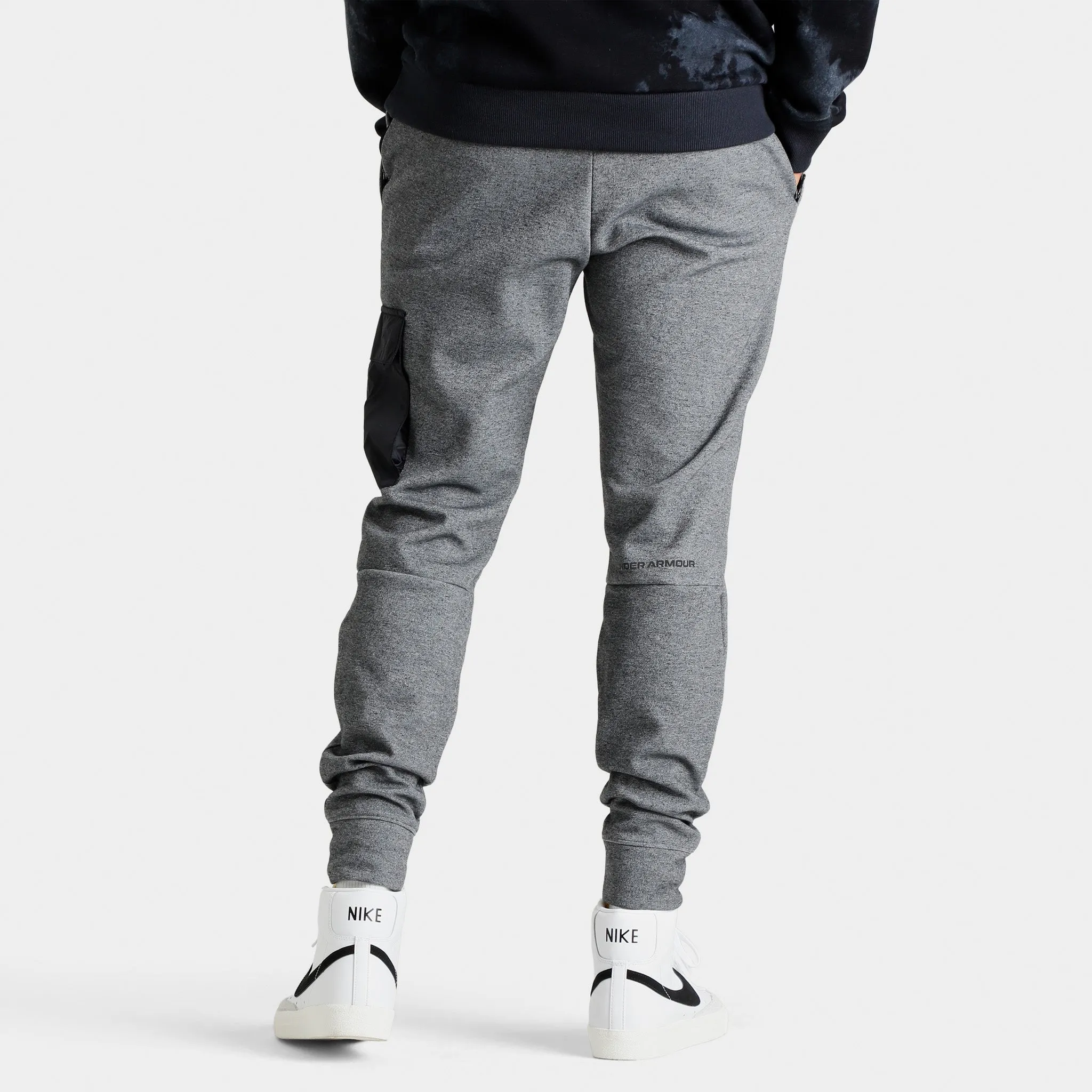 Under Armour JD Summit Knit Pants Black Light Heather / White sold by JD Sports product image thumbnail 2