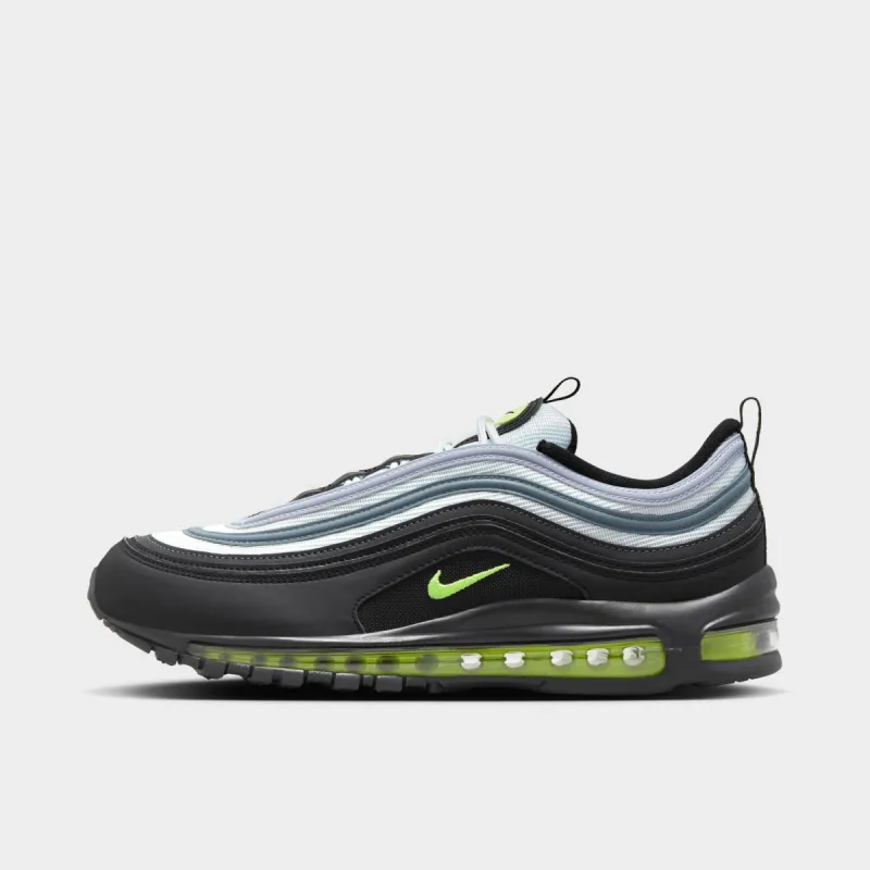 Nike Air Max 97 Pure Platinum / Volt - Black sold by JD Sports