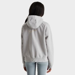 Nike Women's Sportswear Full-Zip Fleece Hoodie / College Grey sold by JD Sports