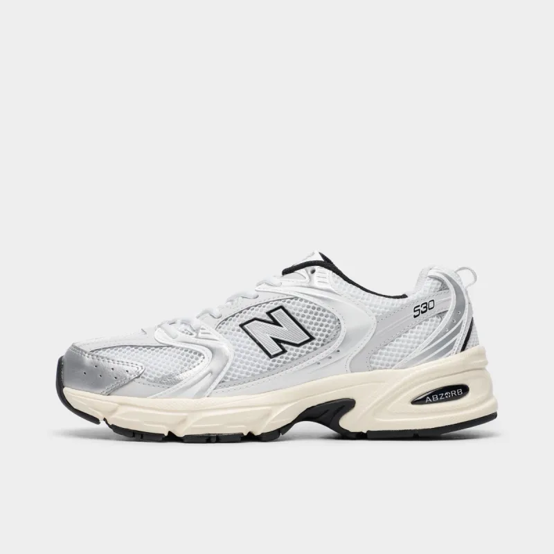 New Balance MR530TA White / Silver Metallic - Black sold by JD Sports