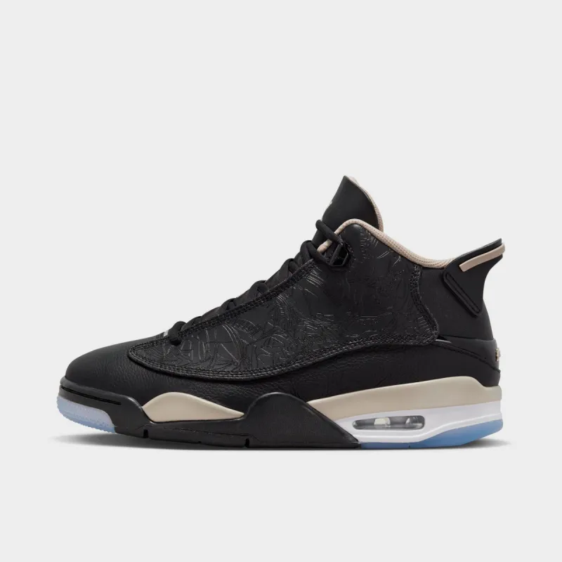 Jordan Dub Zero Black / Fossil Stone - White sold by JD Sports