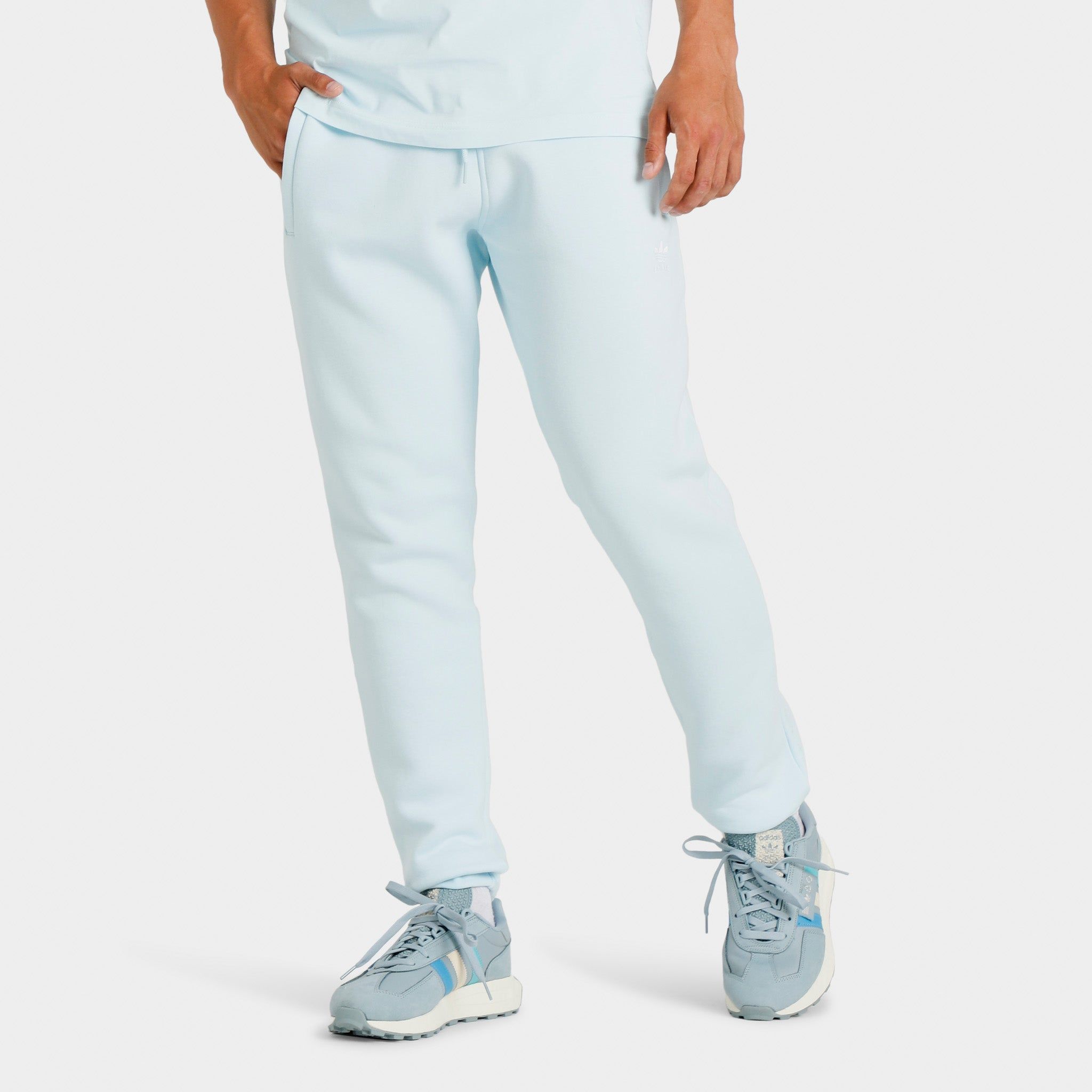 adidas Originals Adicolor Essentials Trefoil Pants / Almost Blue sold by JD Sports