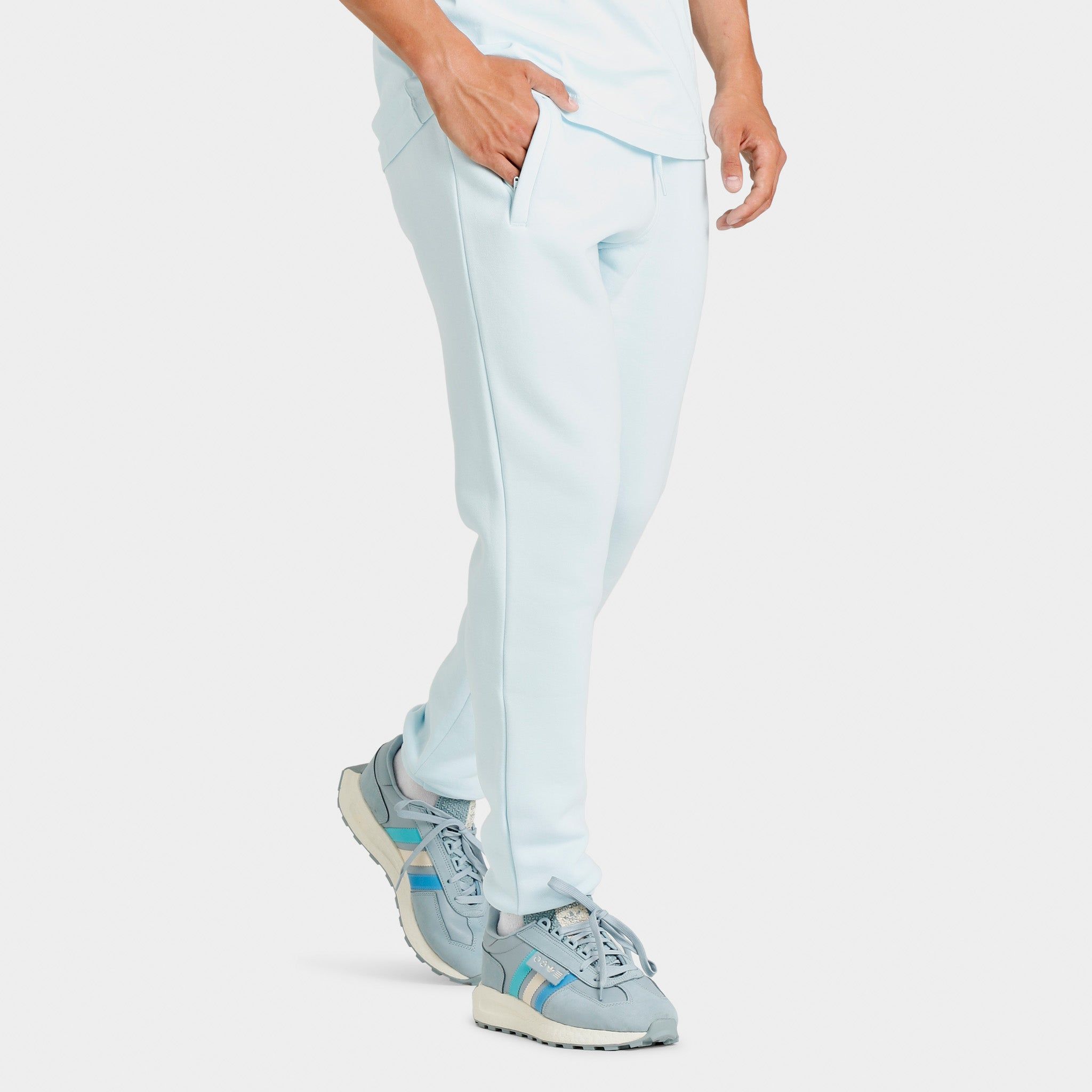 adidas Originals Adicolor Essentials Trefoil Pants / Almost Blue sold by JD Sports product image thumbnail 2