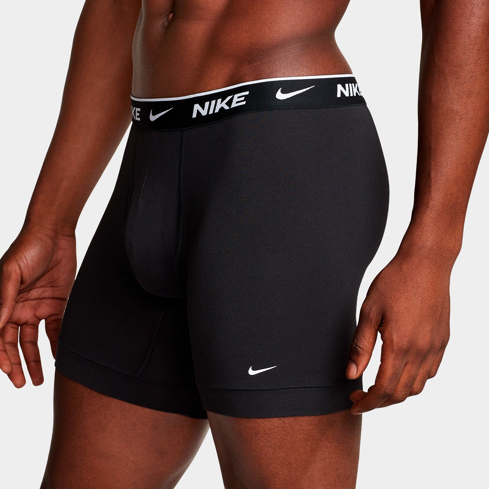 Nike Dri-FIT Essential Cotton Stretch With Fly Boxer Brief Black / Black - Black sold by JD Sports product image thumbnail 3