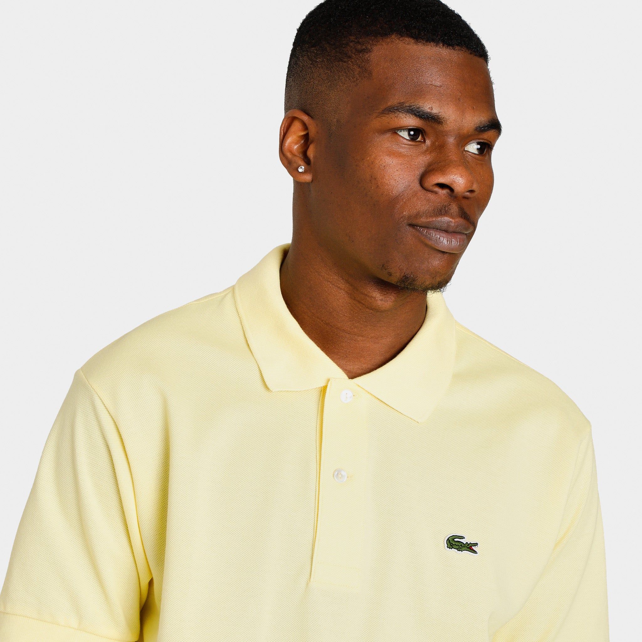 Lacoste Original L.12.12 Petit Piqu� Cotton Polo Shirt / Yellow sold by JD Sports product image thumbnail 3