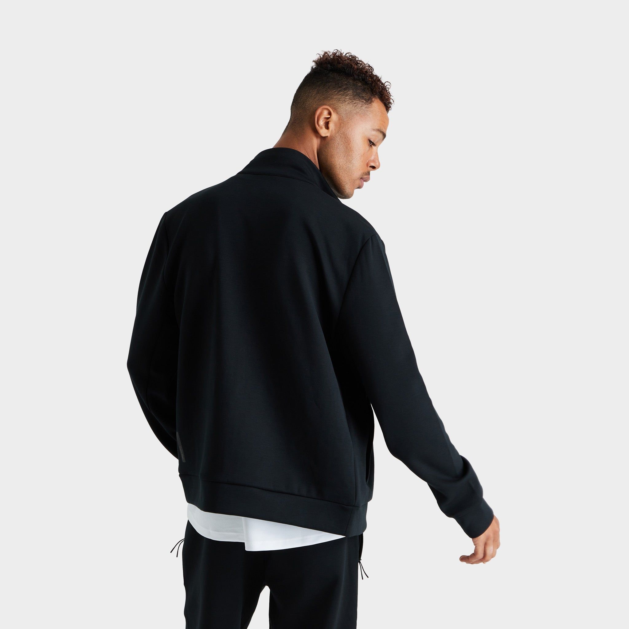 Calvin Klein Move 365 Full Zip Track Jacket / Black sold by JD Sports product image thumbnail 2