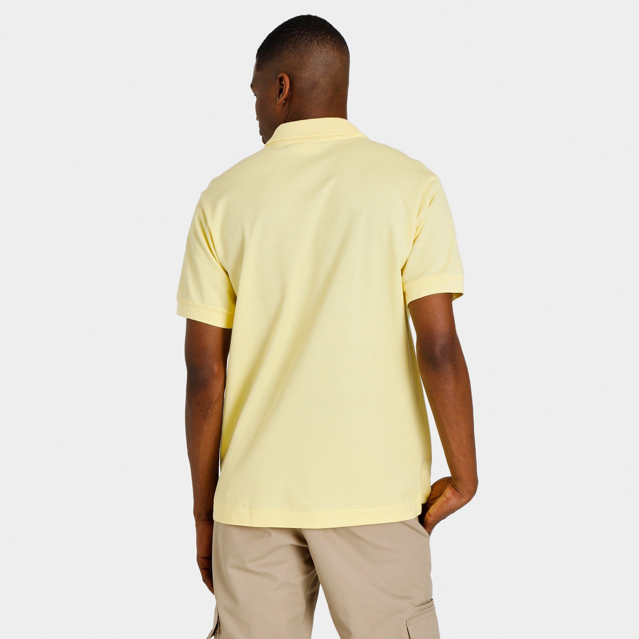 Lacoste Original L.12.12 Petit Piqu� Cotton Polo Shirt / Yellow sold by JD Sports product image thumbnail 2