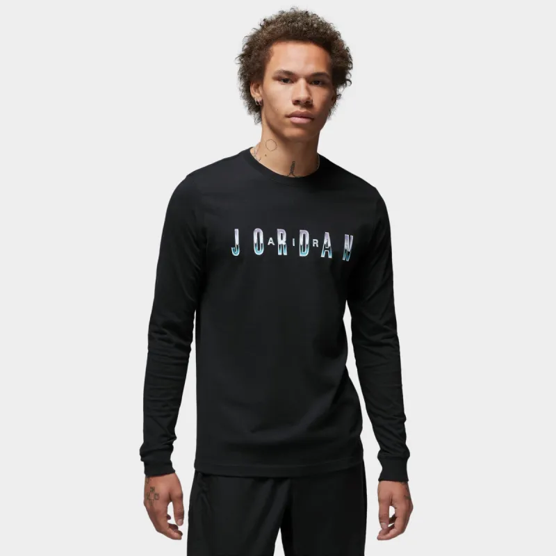 Jordan Long Sleeve T-shirt / Black sold by JD Sports