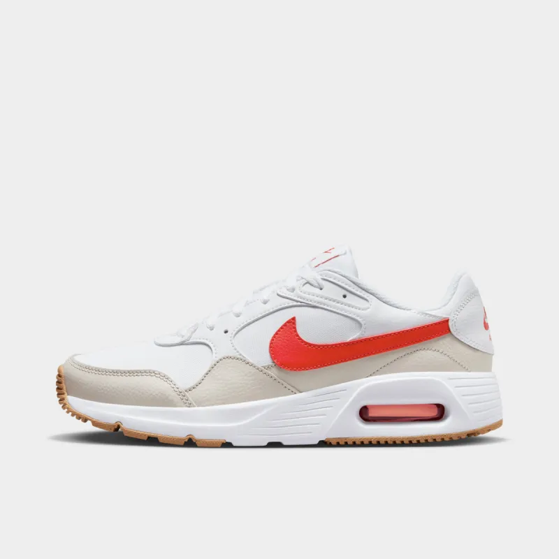 Nike Air Max SC White / Picante Red - Light Orewood Brown sold by JD Sports