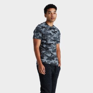 Nike Dri-FIT Camo Training T-shirt / Smoke Grey sold by JD Sports