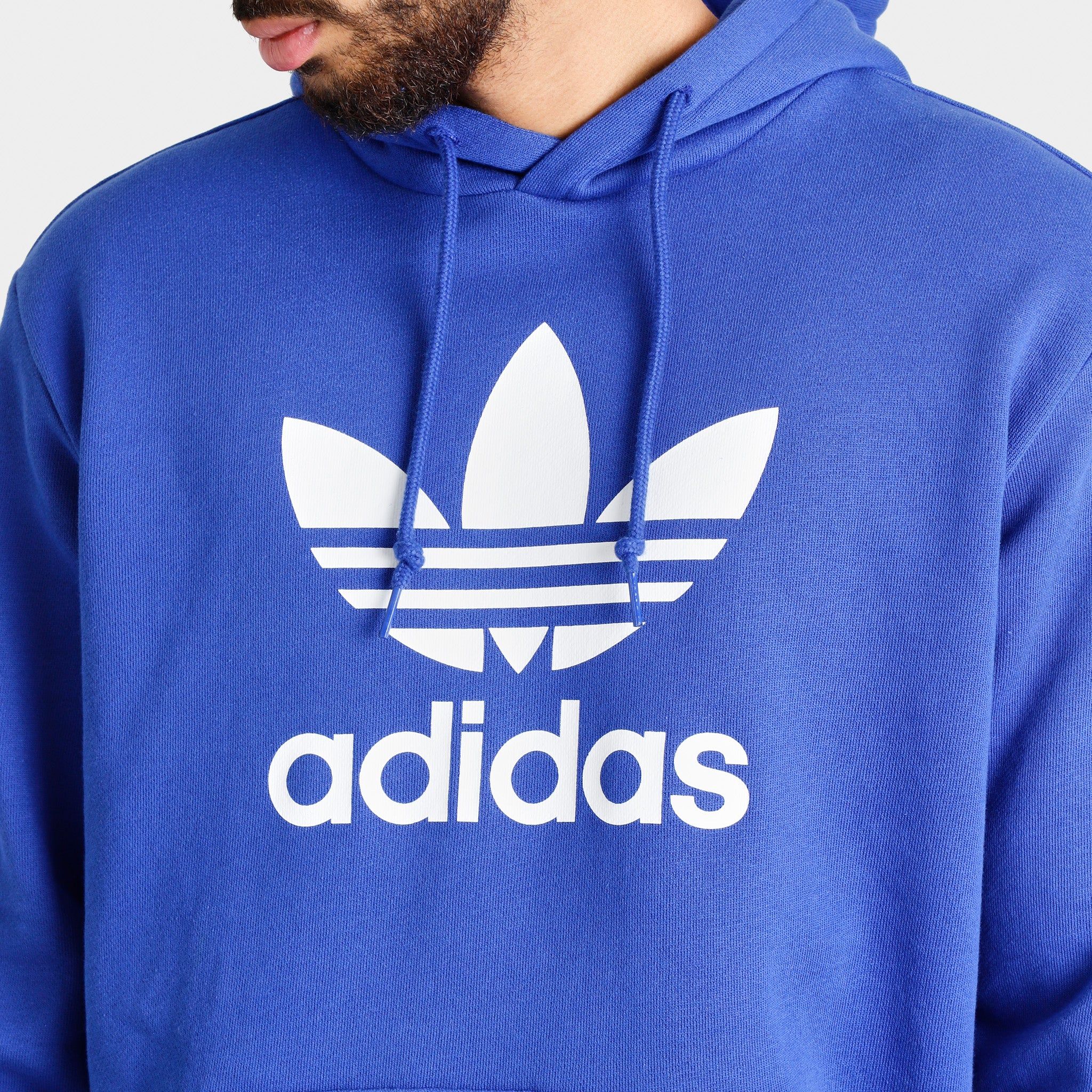 adidas Trefoil Pullover Hoodie / Semi Lucid Blue sold by JD Sports product image thumbnail 4