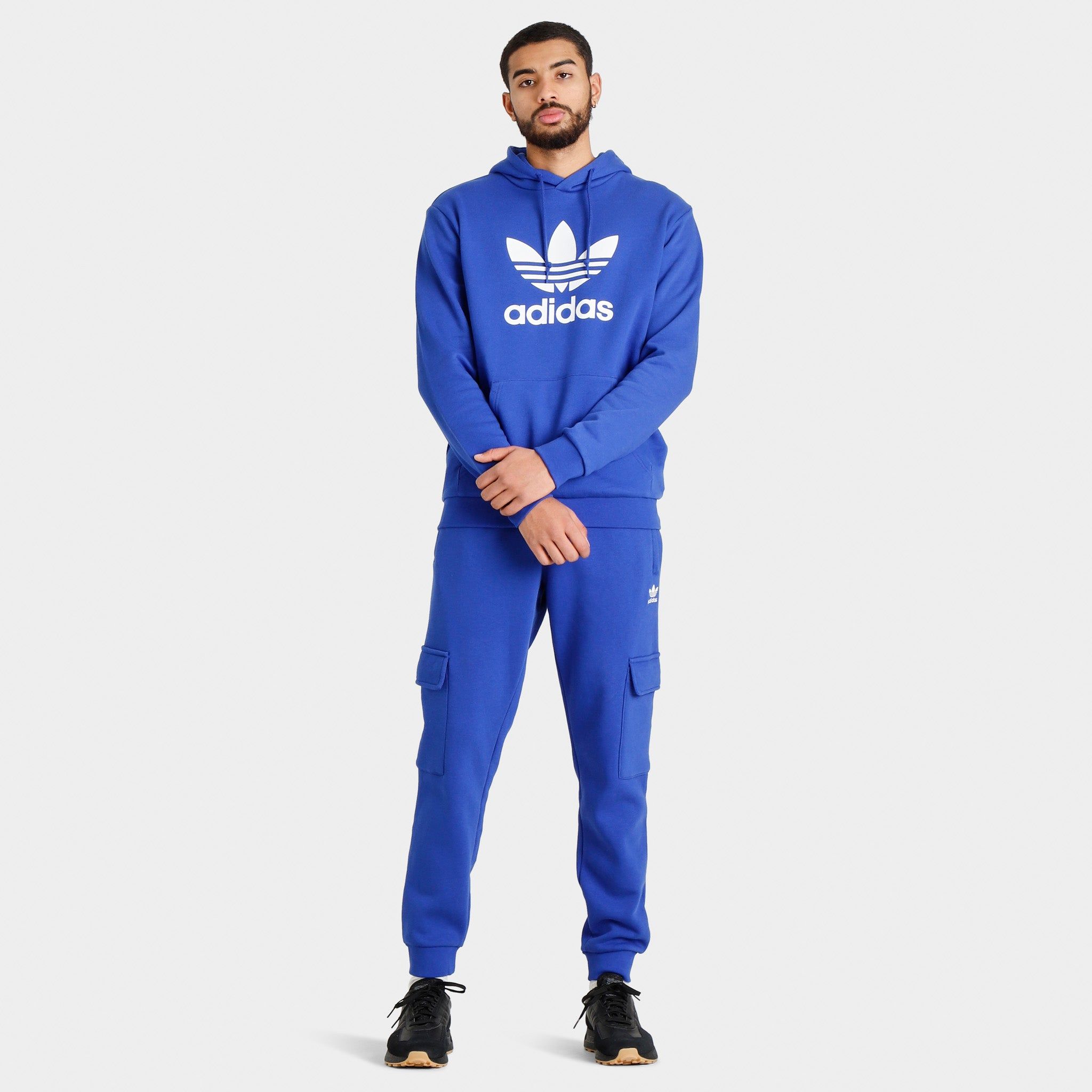 adidas Trefoil Pullover Hoodie / Semi Lucid Blue sold by JD Sports product image thumbnail 5