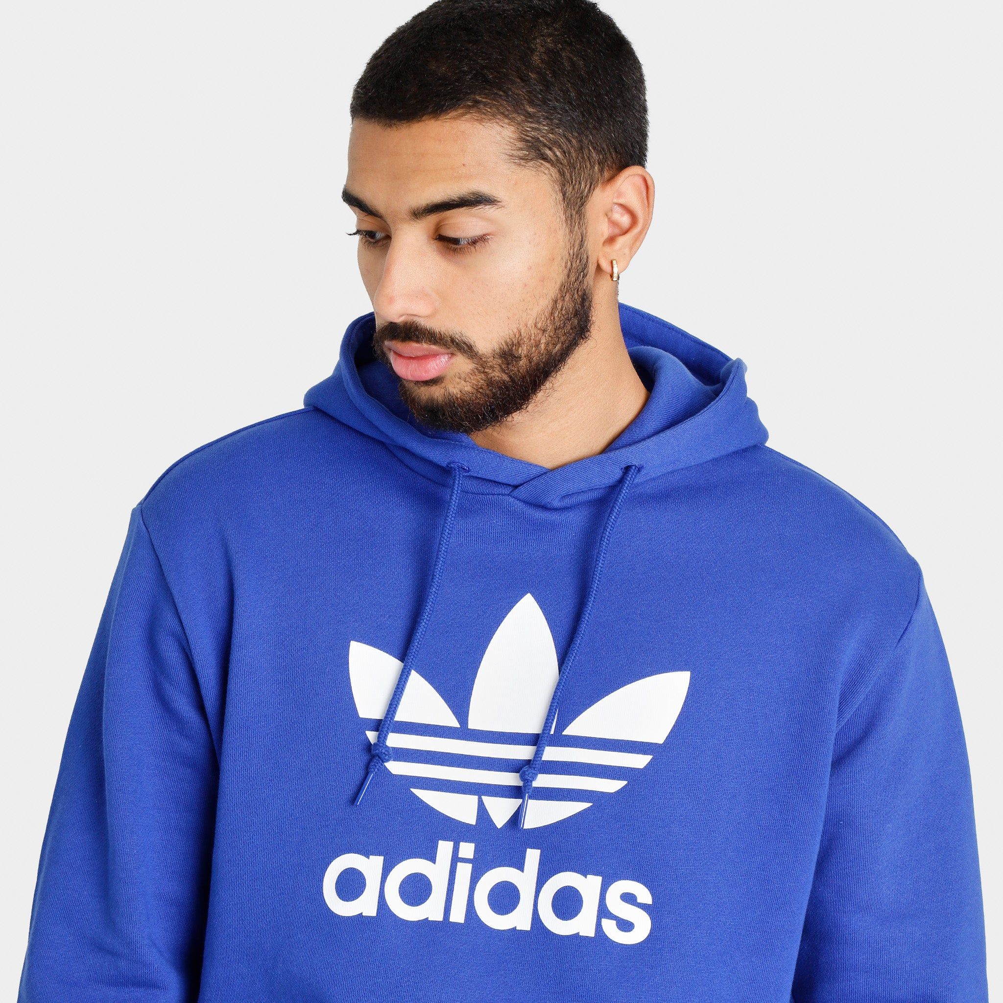 adidas Trefoil Pullover Hoodie / Semi Lucid Blue sold by JD Sports product image thumbnail 3