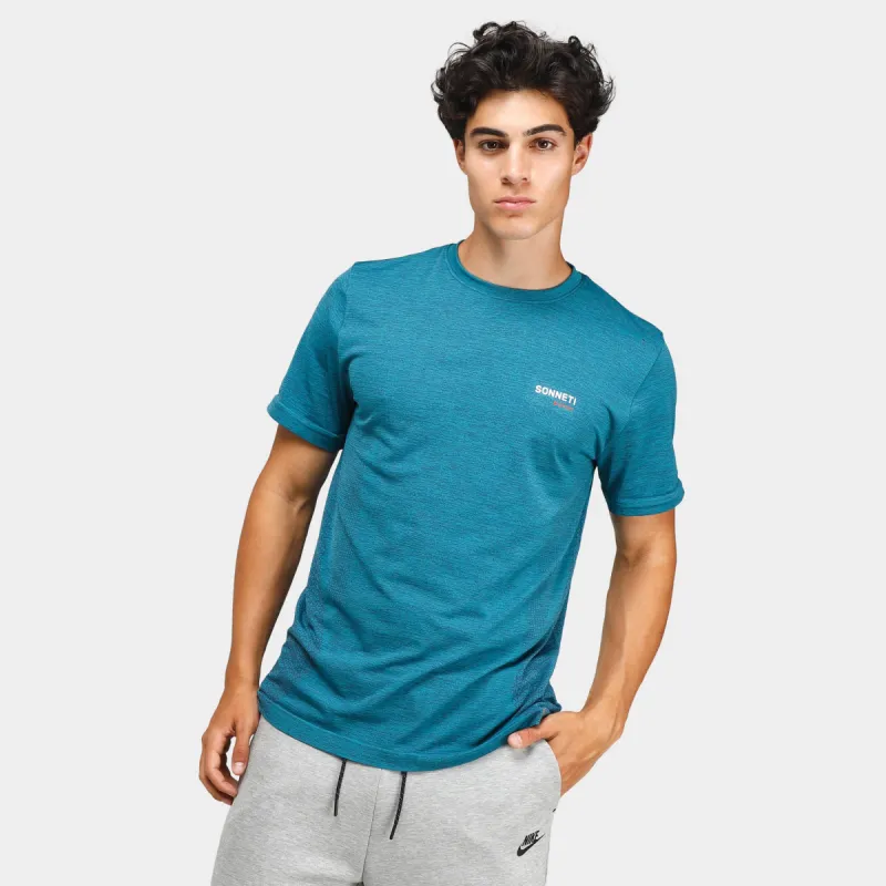 Sonneti Sport Cross Seamless T-shirt / Blue sold by JD Sports