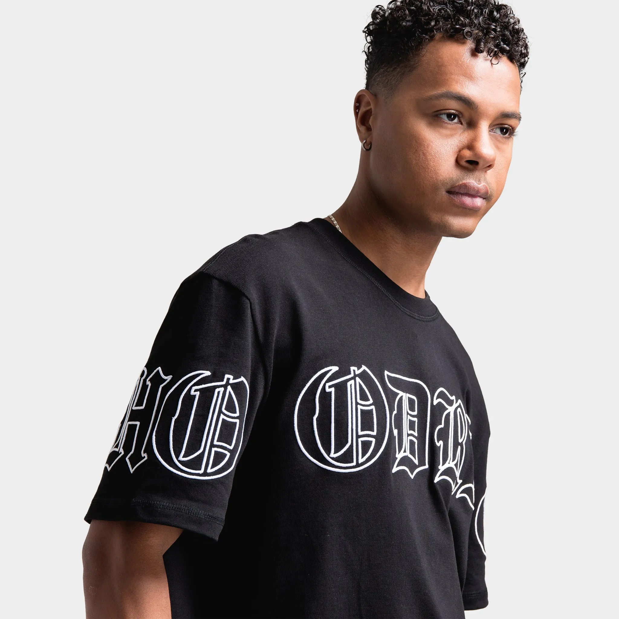 Hoodrich Helix T-Shirt Black / White sold by JD Sports product image thumbnail 2