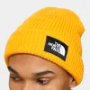 The North Face Salty Lined Beanie / Summit Gold sold by JD Sports