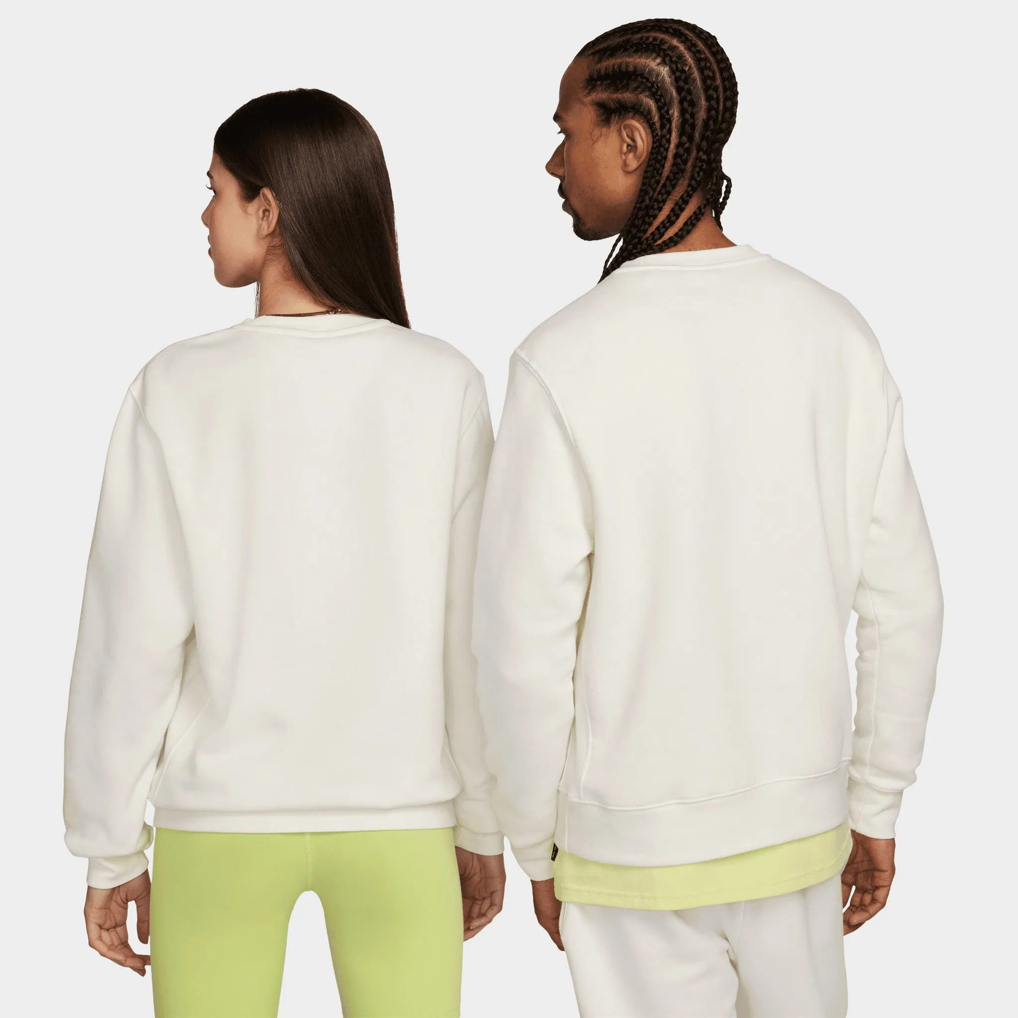 Nike Sportswear Club Fleece Crewneck Sail / White sold by JD Sports product image thumbnail 2