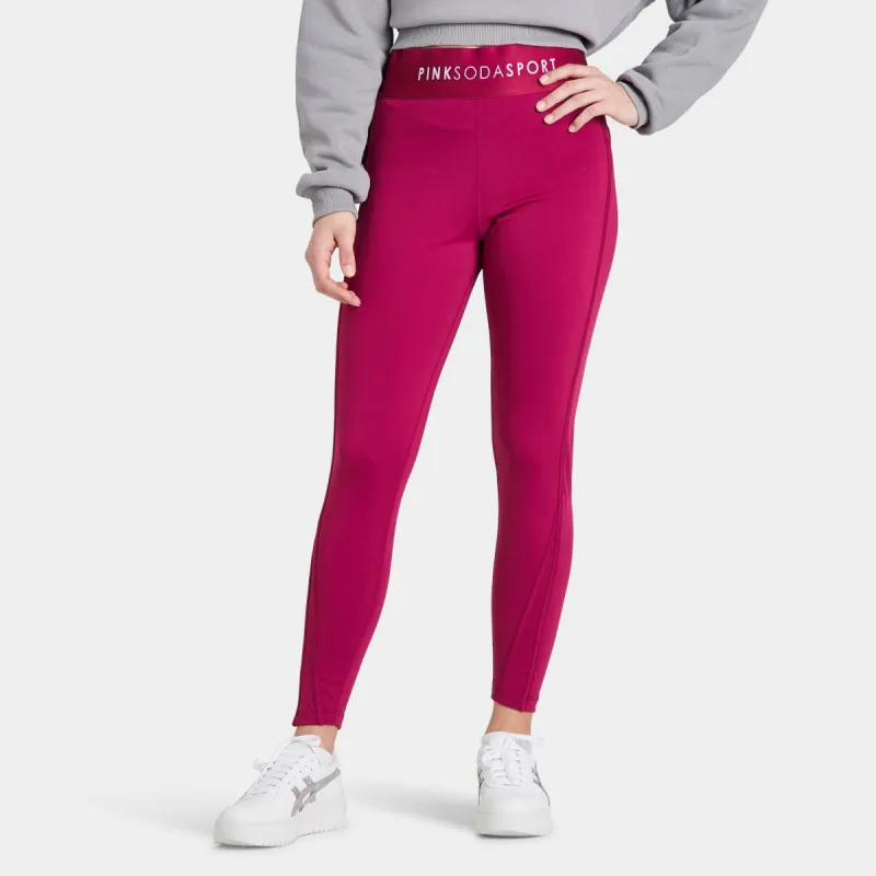Pink Soda Contour Sculpt Tights / Rasberry Radiance sold by JD Sports