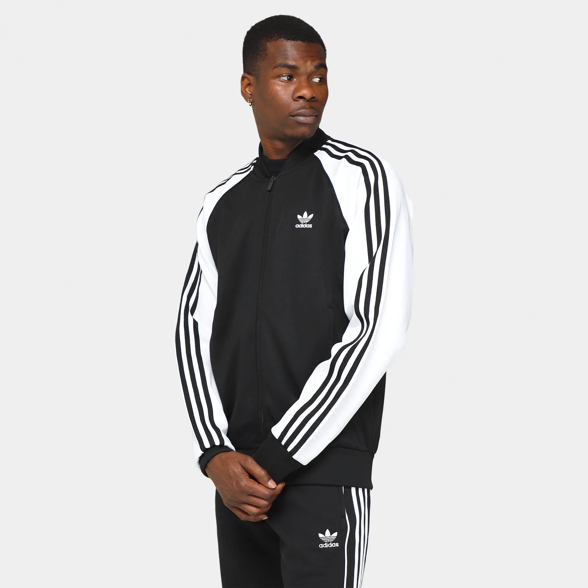 adidas Originals Adicolor Classics SST Track Jacket Black / White 