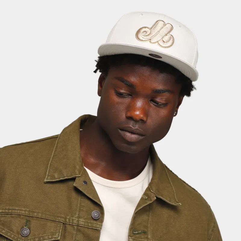 New Era Montreal Expos 59Fifty Cap Khaki / Stone sold by JD Sports