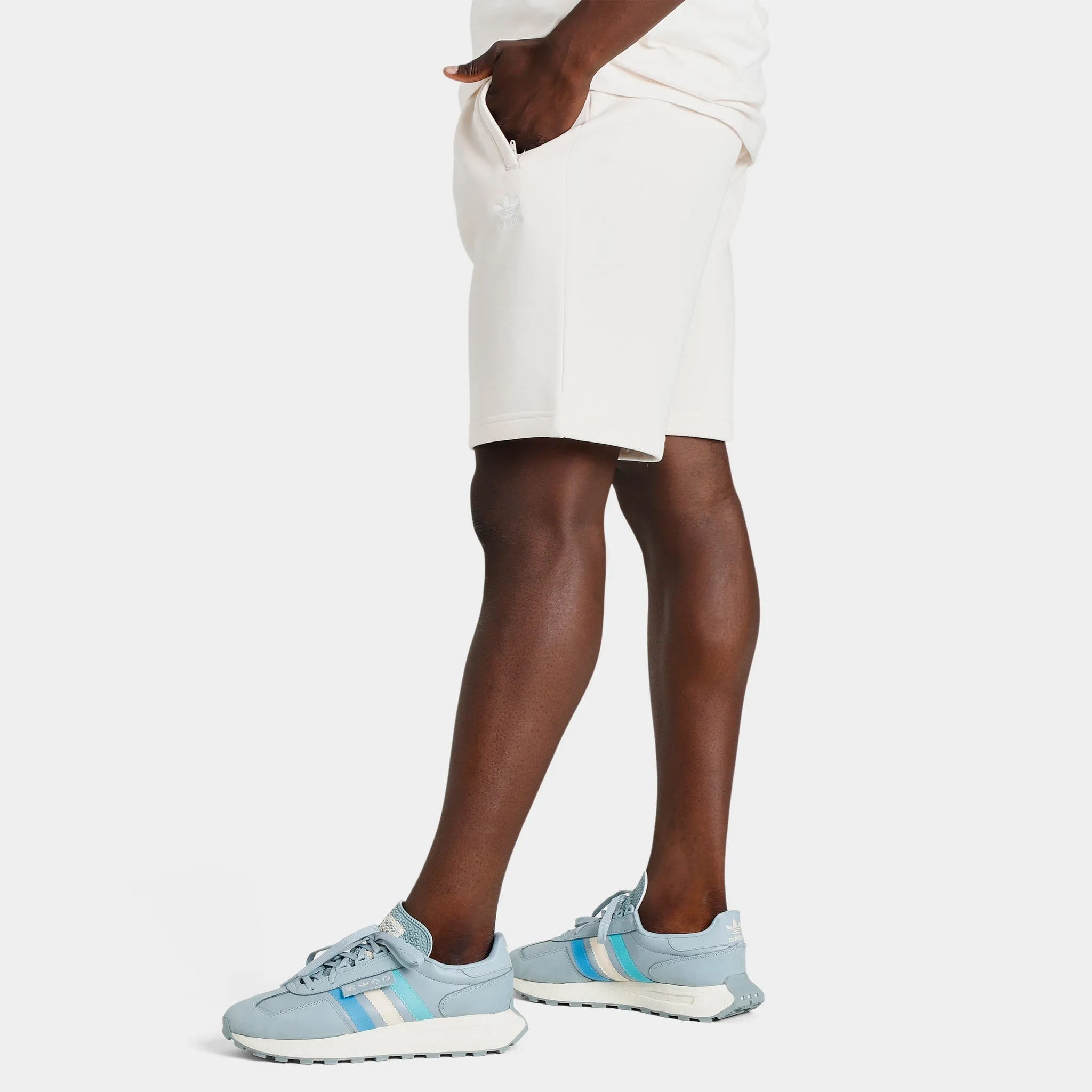 adidas Originals Adicolor Essentials Trefoil Shorts / Wonder White sold by JD Sports product image thumbnail 2