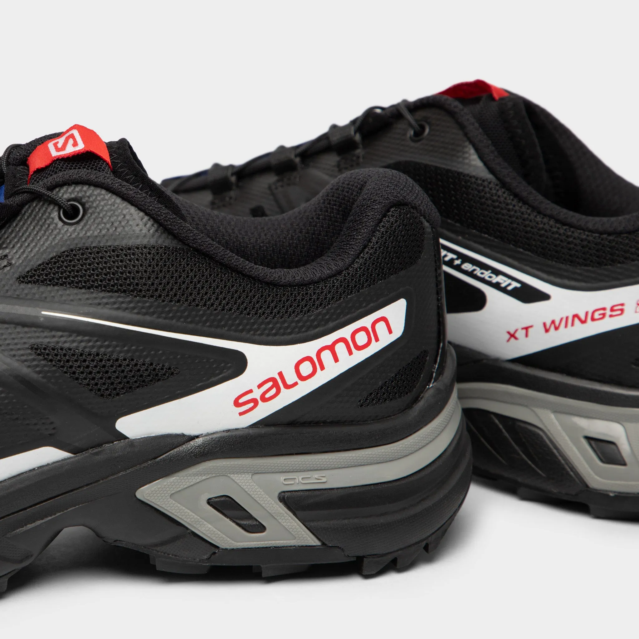 Salomon XT-Wings 2 Black / White - High Risk Red | Parallel