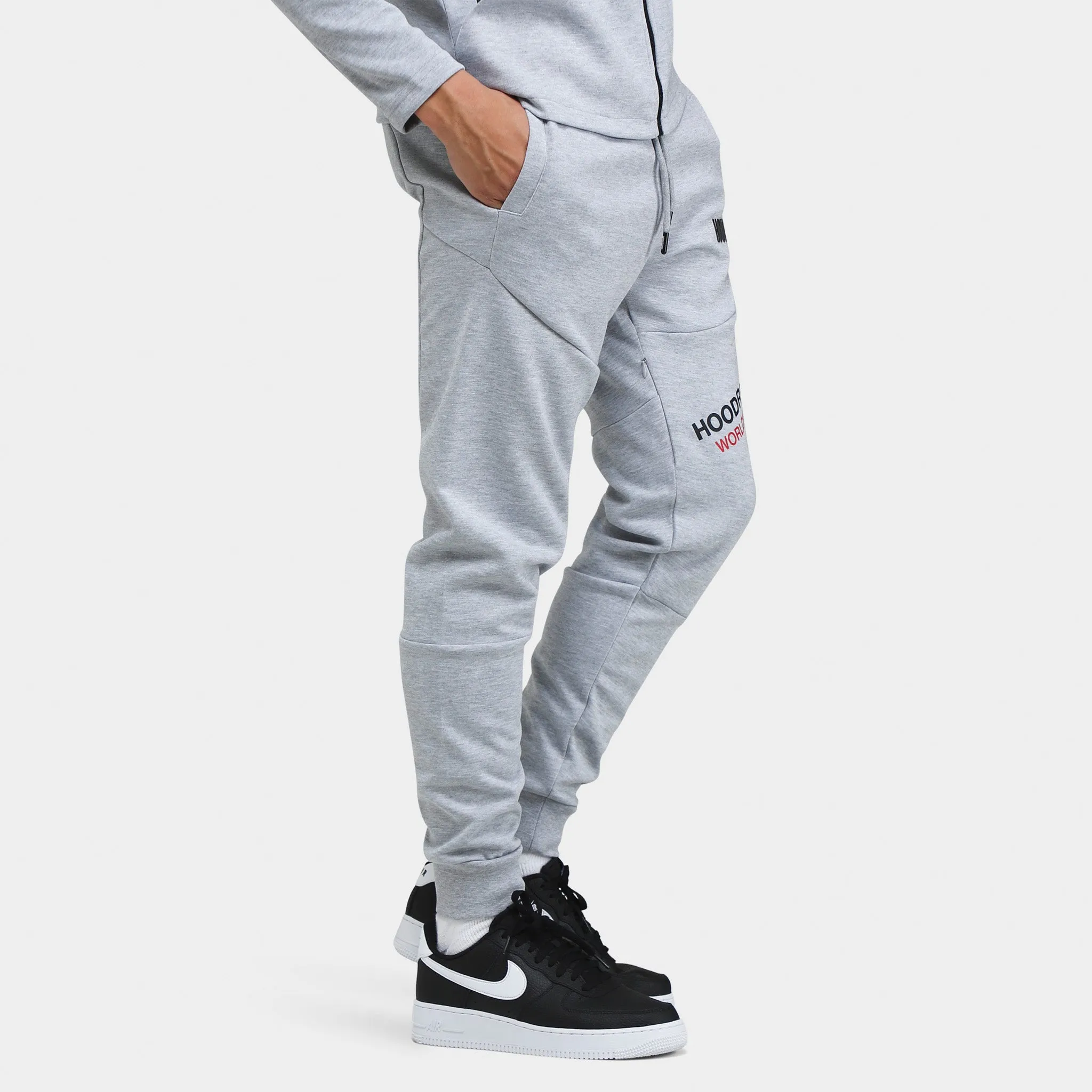 Hoodrich OG Circuit Joggers Heather Grey / Black sold by JD Sports product image thumbnail 3