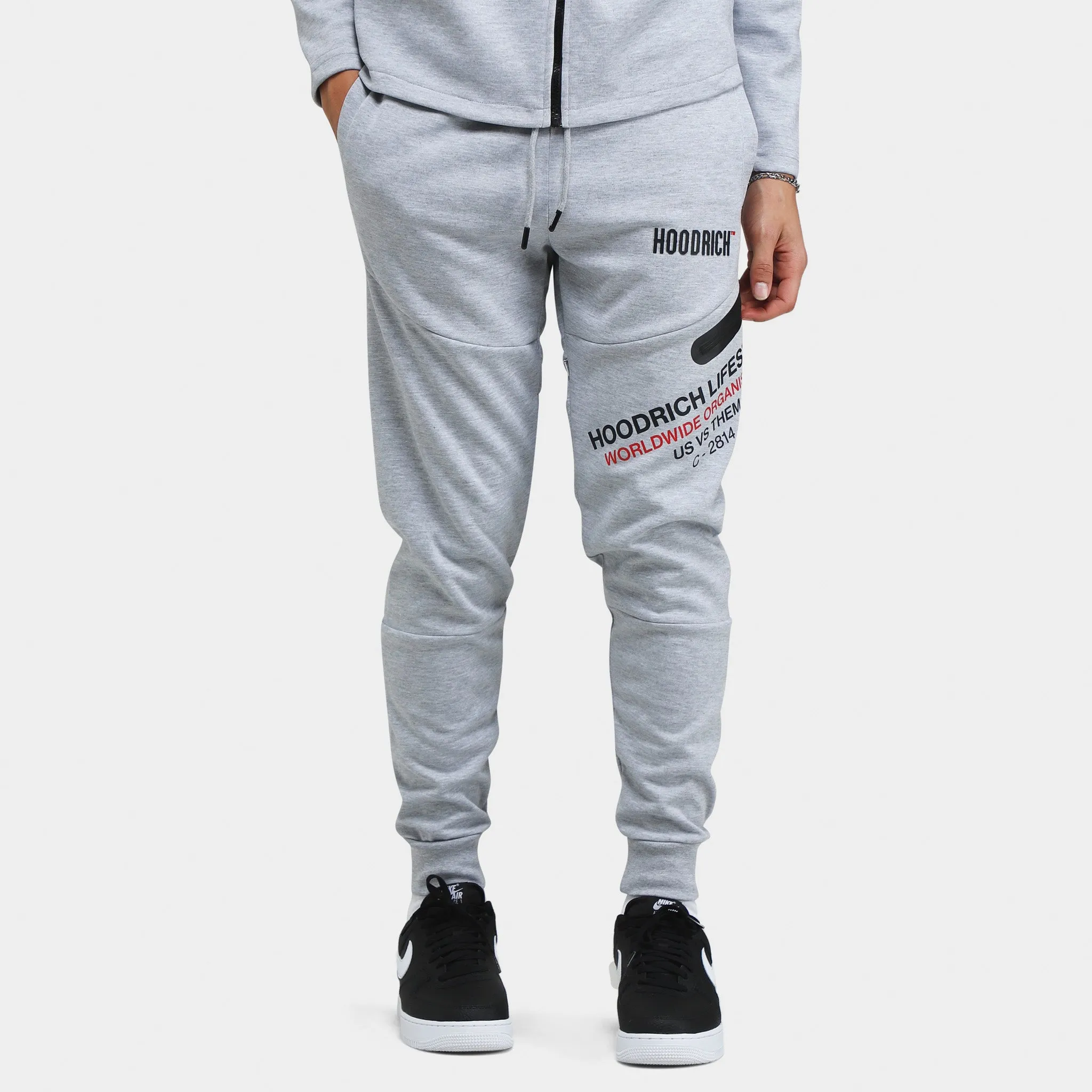 Hoodrich OG Circuit Joggers Heather Grey / Black sold by JD Sports
