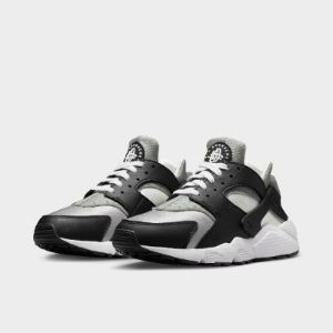 Nike Air Huarache Black / White - Neutral Grey sold by JD Sports