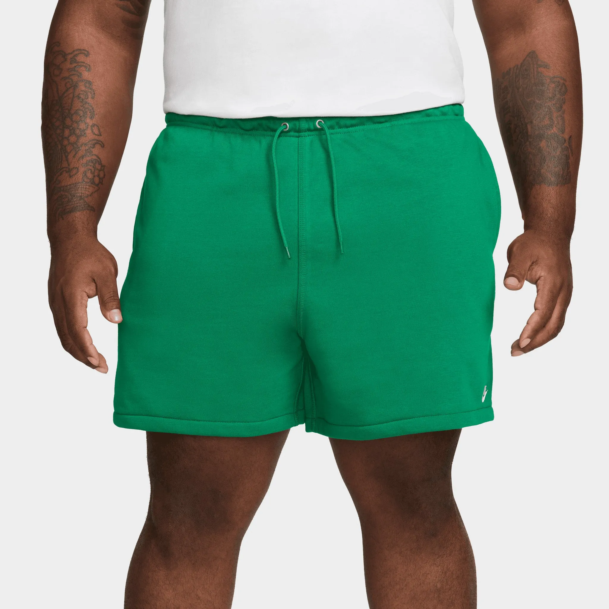 Nike Club Flow French Terry Shorts Malachite / White sold by JD Sports product image thumbnail 2
