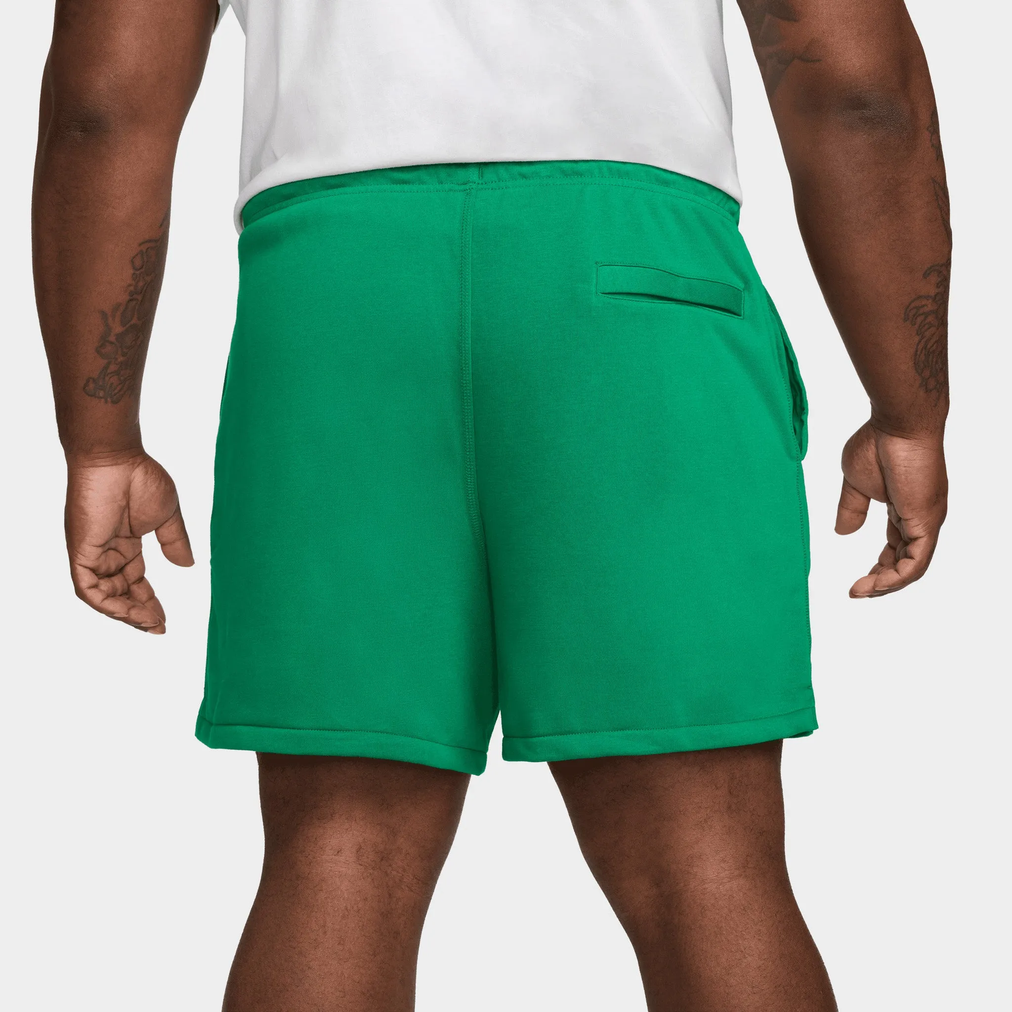 Nike Club Flow French Terry Shorts Malachite / White sold by JD Sports product image thumbnail 3