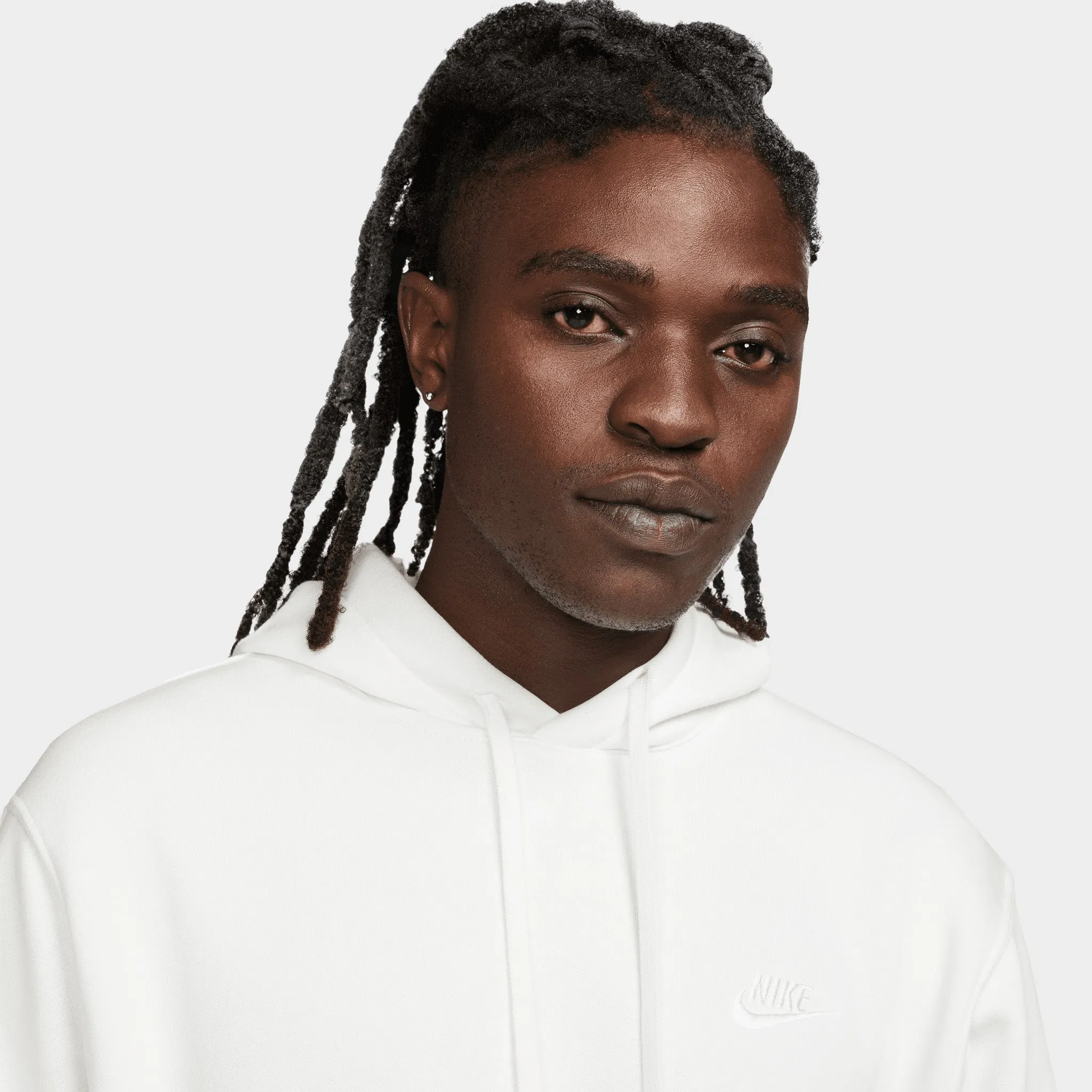 Nike Sportswear Club Fleece Hoodie Sail / White sold by JD Sports product image thumbnail 3