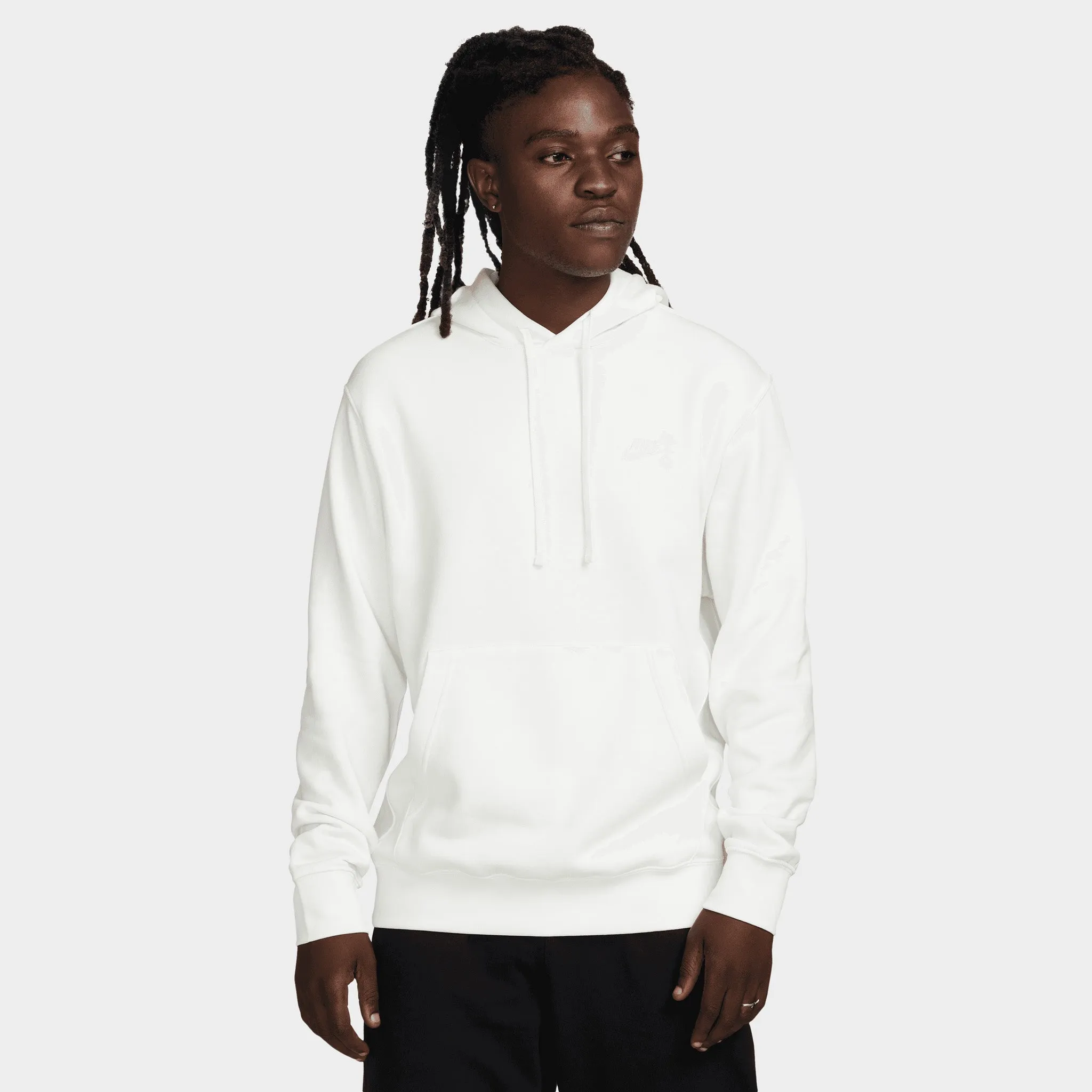Nike Sportswear Club Fleece Hoodie Sail / White sold by JD Sports