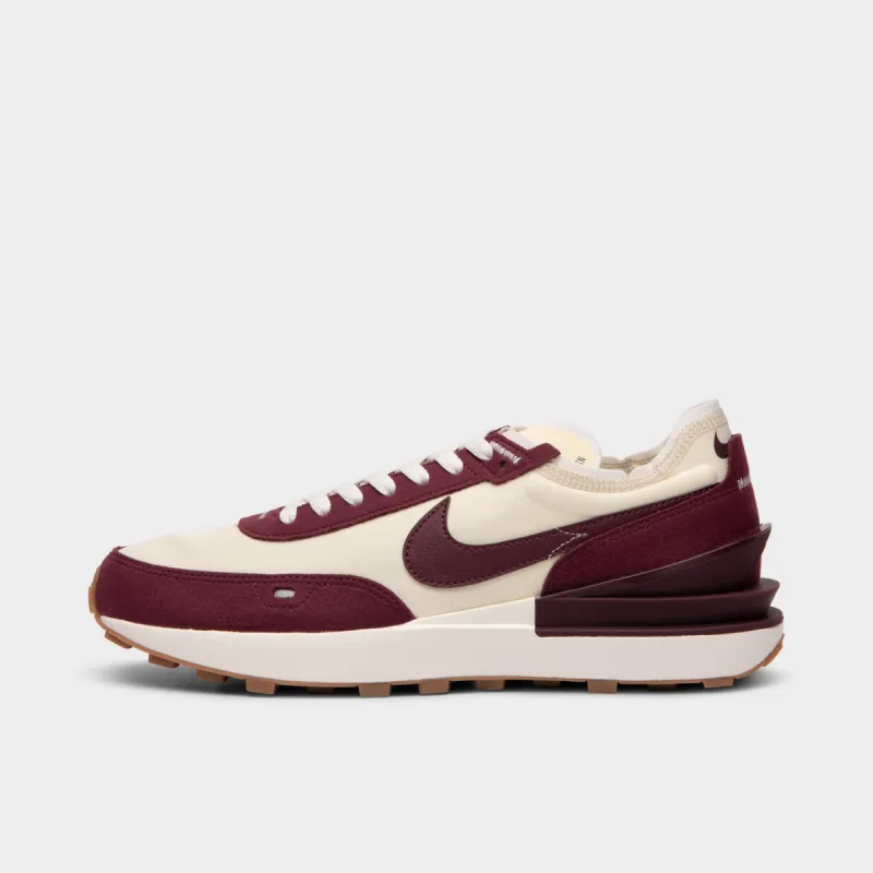 Nike Waffle One SE Coconut Milk / Night Maroon - Sail sold by JD Sports