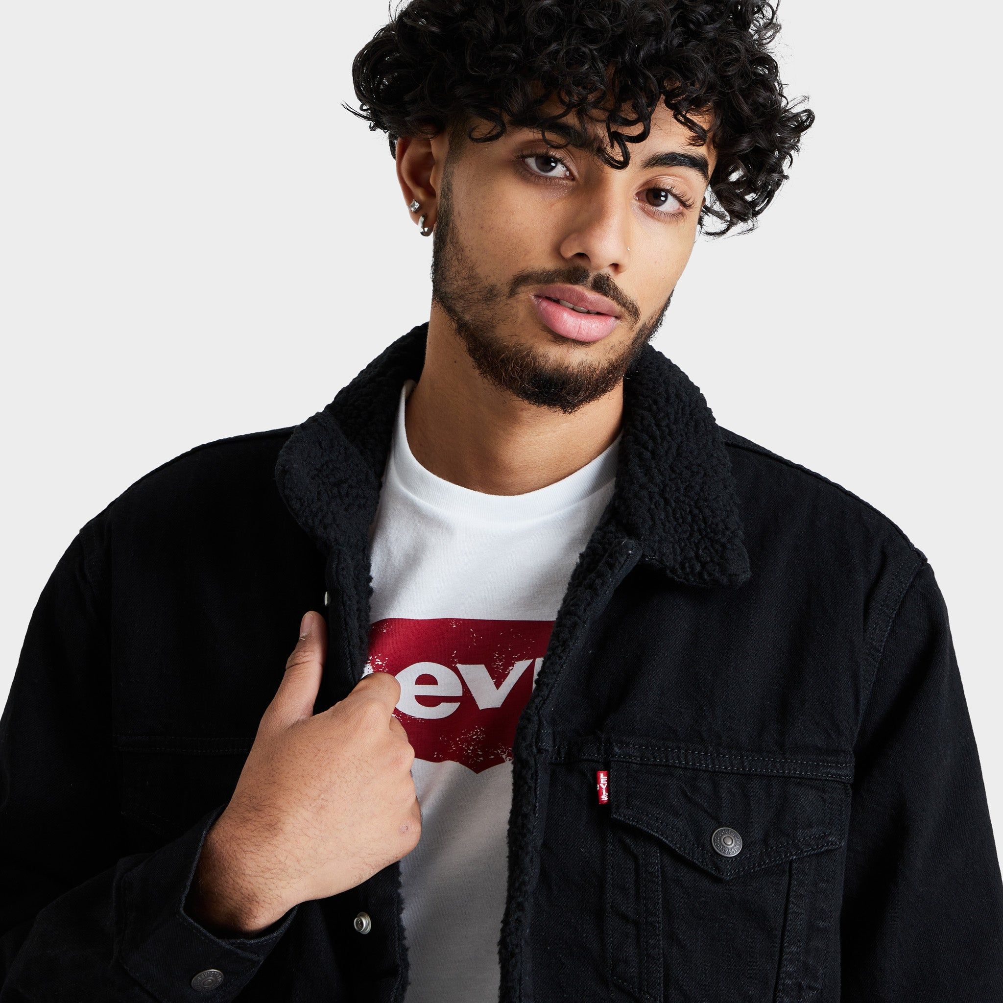 Levi's Type 3 Sherpa Trucker Jacket / Berk sold by JD Sports product image thumbnail 3