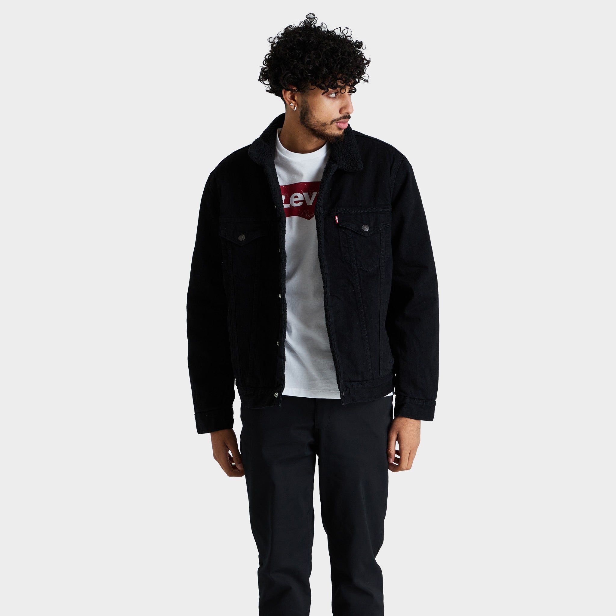Levi's Type 3 Sherpa Trucker Jacket / Berk sold by JD Sports