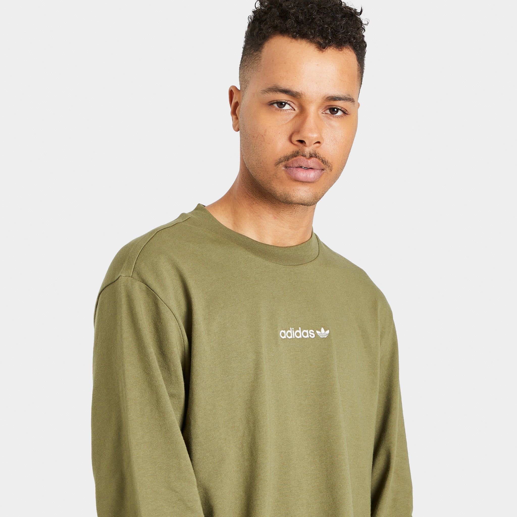 adidas Originals Long Sleeve Graphic T-shirt / Focus Olive sold by JD Sports product image thumbnail 4