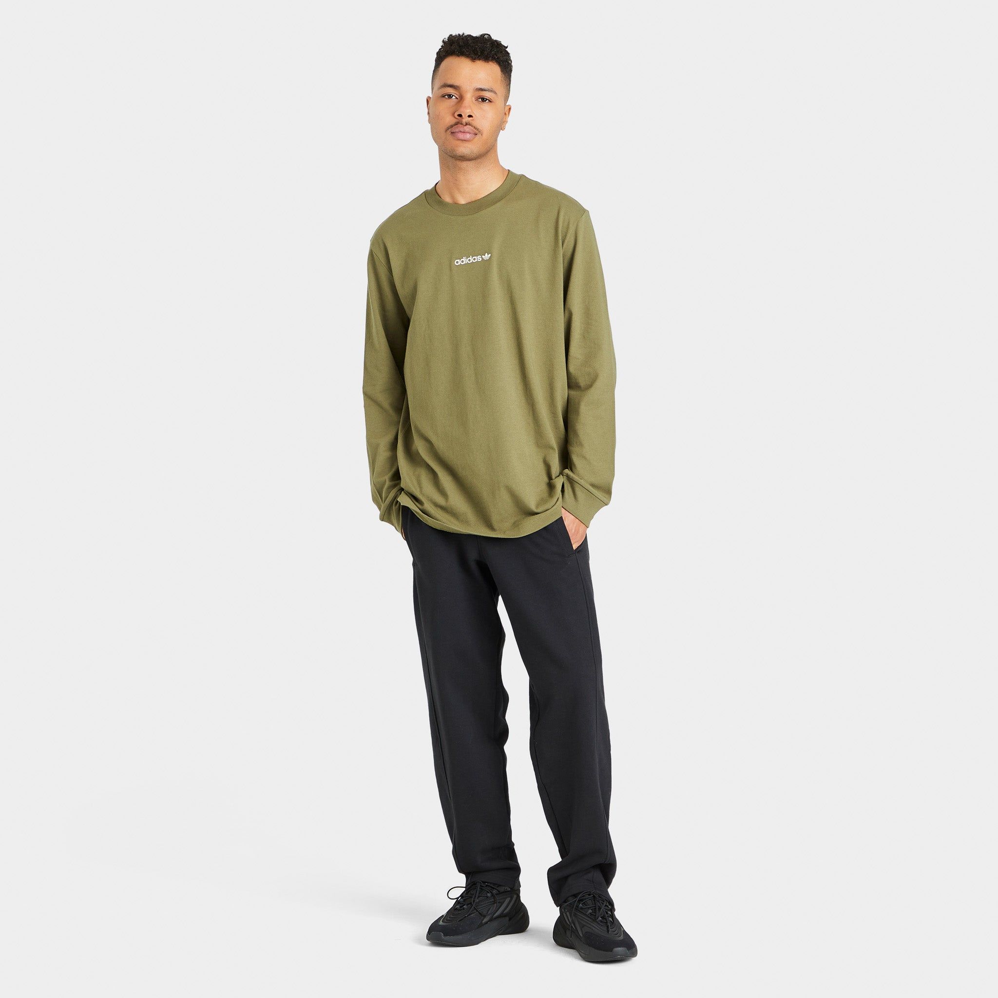 adidas Originals Long Sleeve Graphic T-shirt / Focus Olive sold by JD Sports product image thumbnail 5