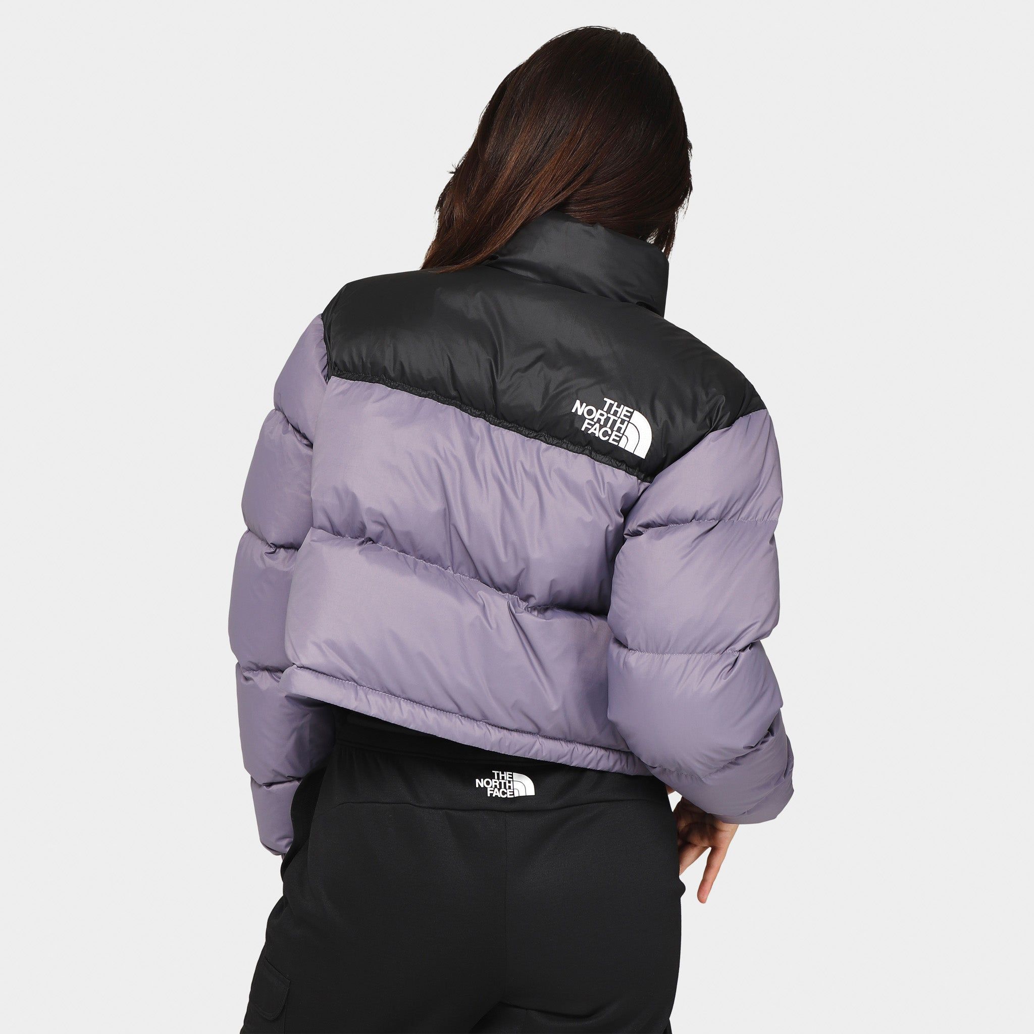 The North Face Women's Nuptse Short Jacket / Lunar Slate sold by JD Sports product image thumbnail 2