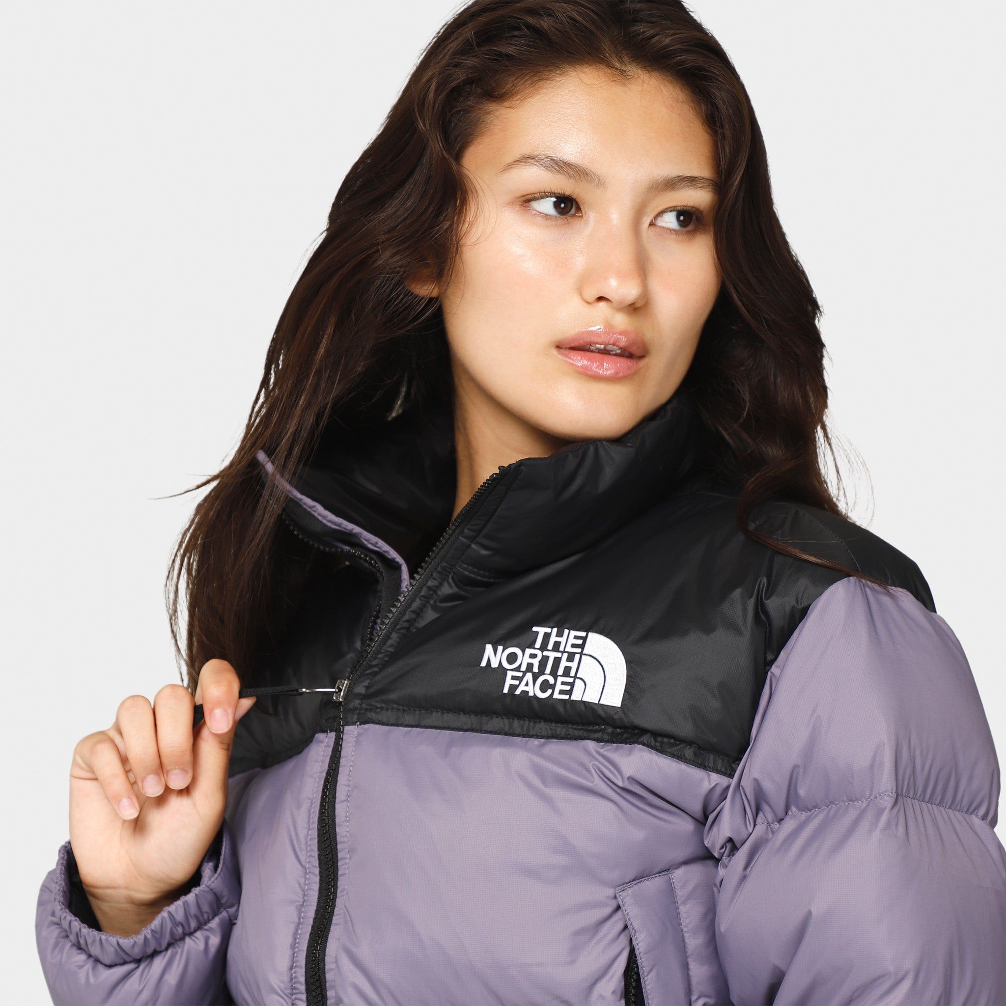 The North Face Women's Nuptse Short Jacket / Lunar Slate sold by JD Sports product image thumbnail 4