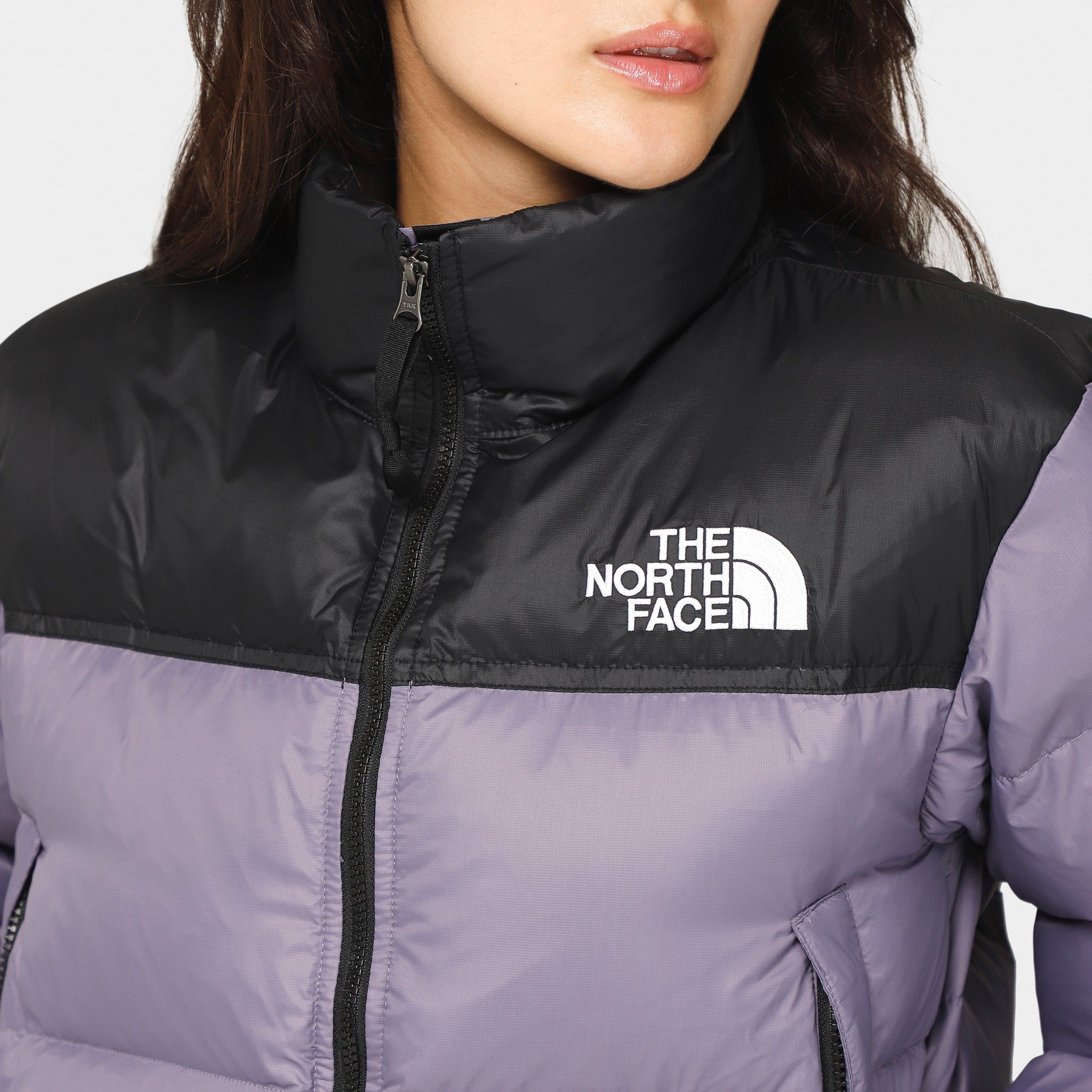 The North Face Women's Nuptse Short Jacket / Lunar Slate sold by JD Sports product image thumbnail 3