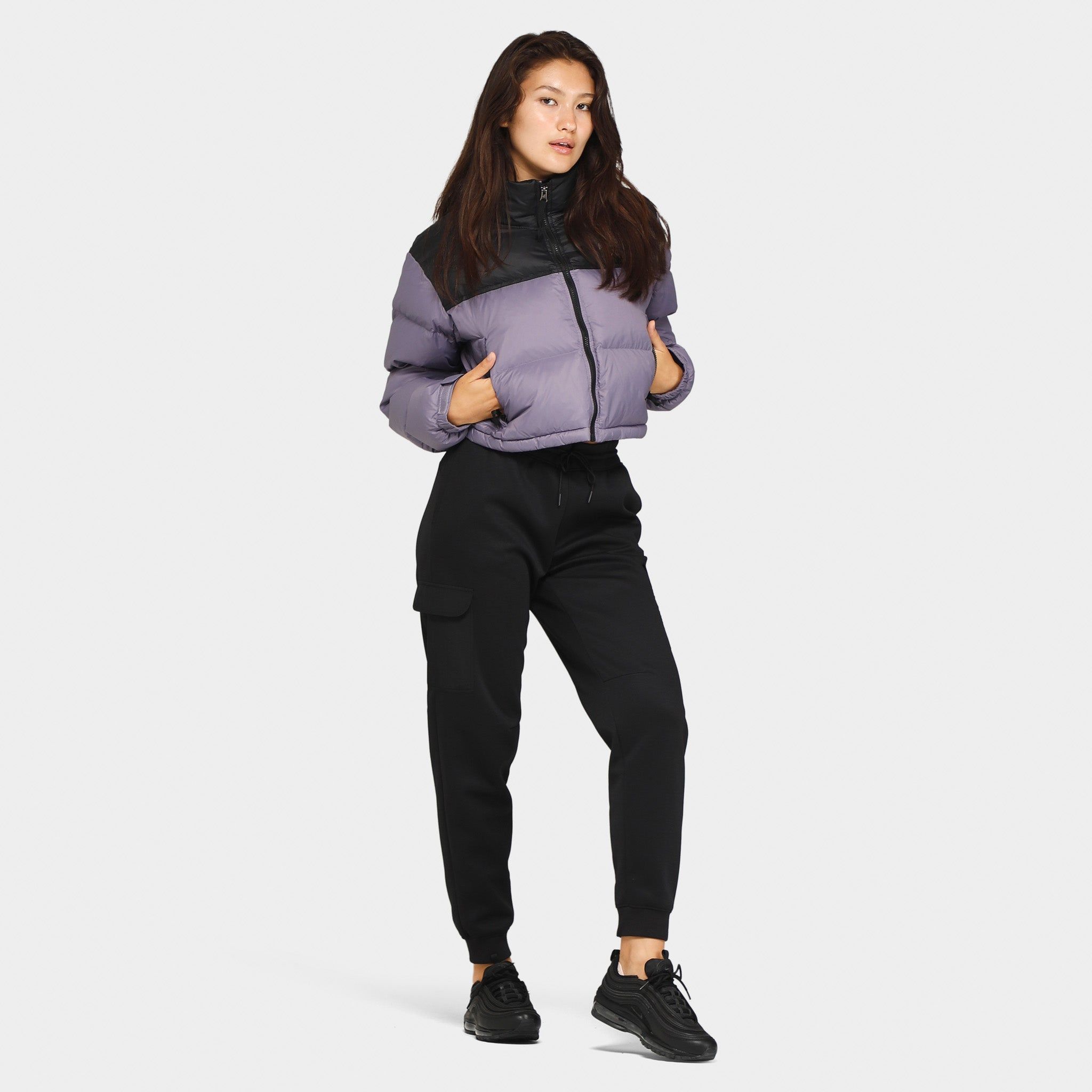 The North Face Women's Nuptse Short Jacket / Lunar Slate sold by JD Sports product image thumbnail 5