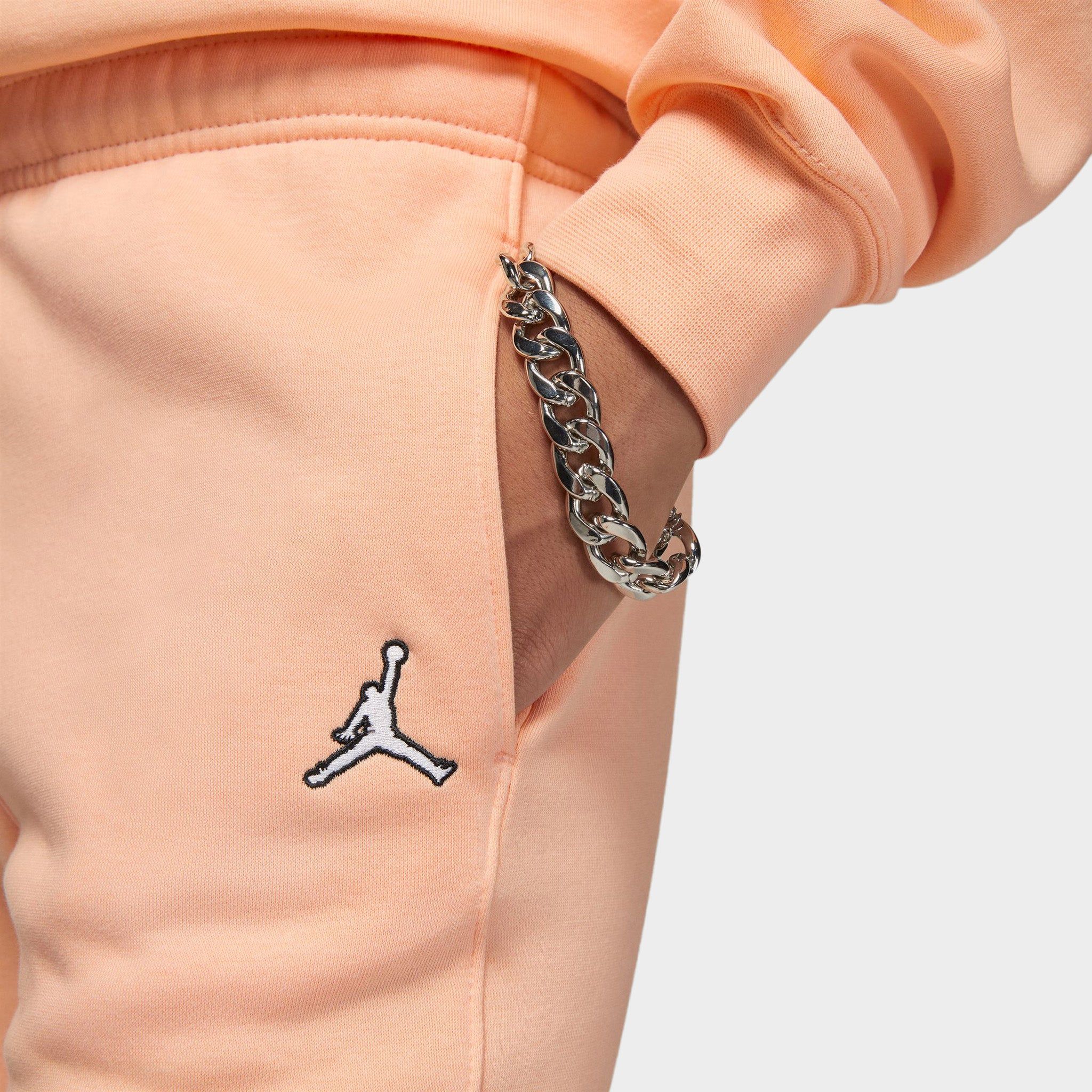 Jordan Women's Brooklyn Fleece Pants / Sunset Haze sold by JD Sports product image thumbnail 3