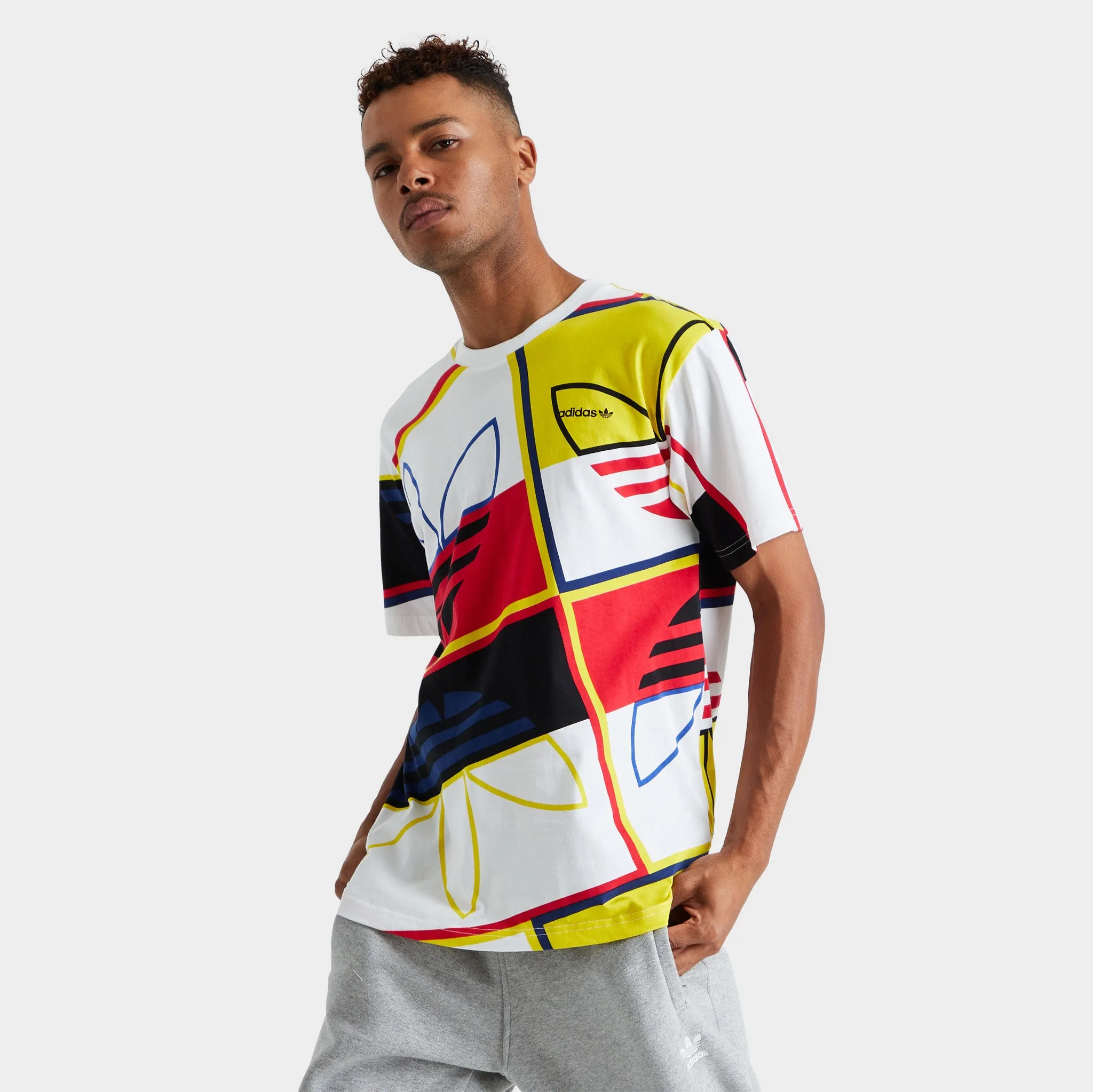 adidas Originals Logo Play T-shirt / White sold by JD Sports