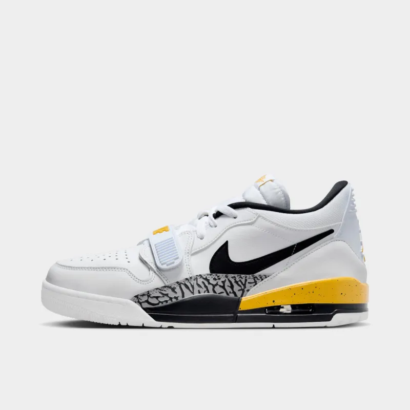 Jordan Legacy 312 Low White / Black - Yellow Ochre sold by JD Sports
