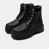 Timberland Women's Stone Street Platform Boot Black / Gold sold by JD Sports
