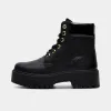 Timberland Women's Stone Street Platform Boot Black / Gold sold by JD Sports